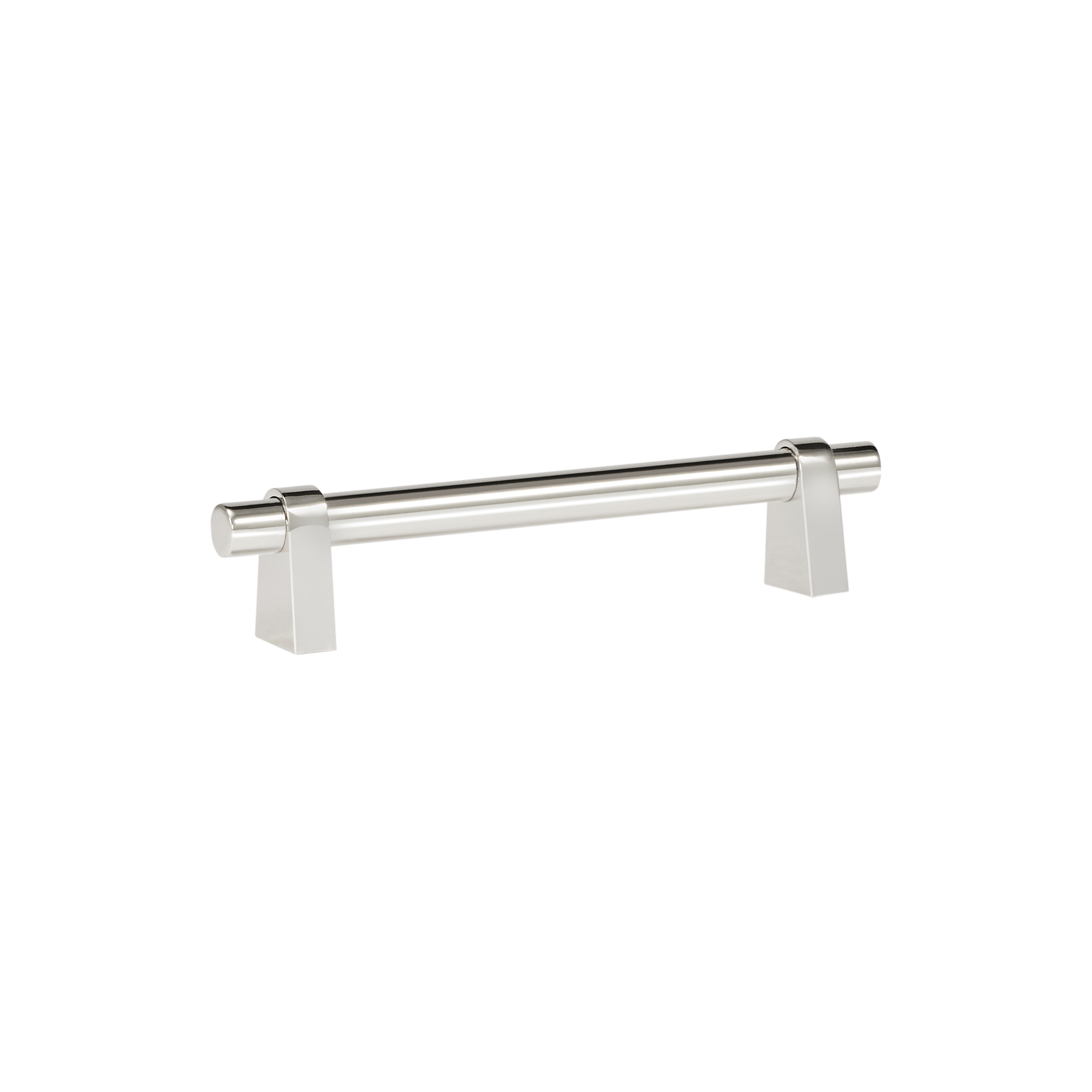 Momo Loreto Bar Pull 128mm in Polished Nickel