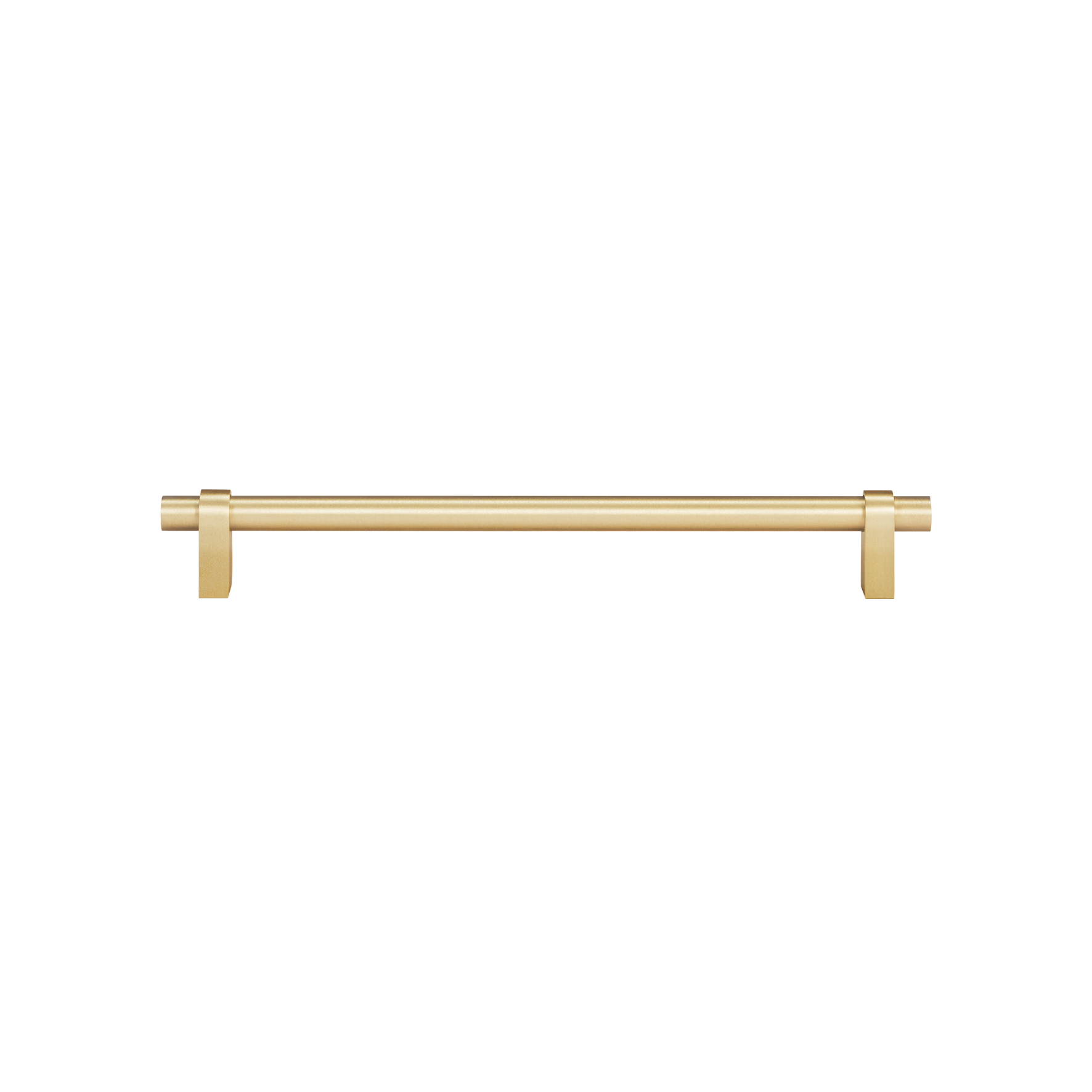 Momo Loreto Bar Pull 224mm In Brushed Matt Brass (1)