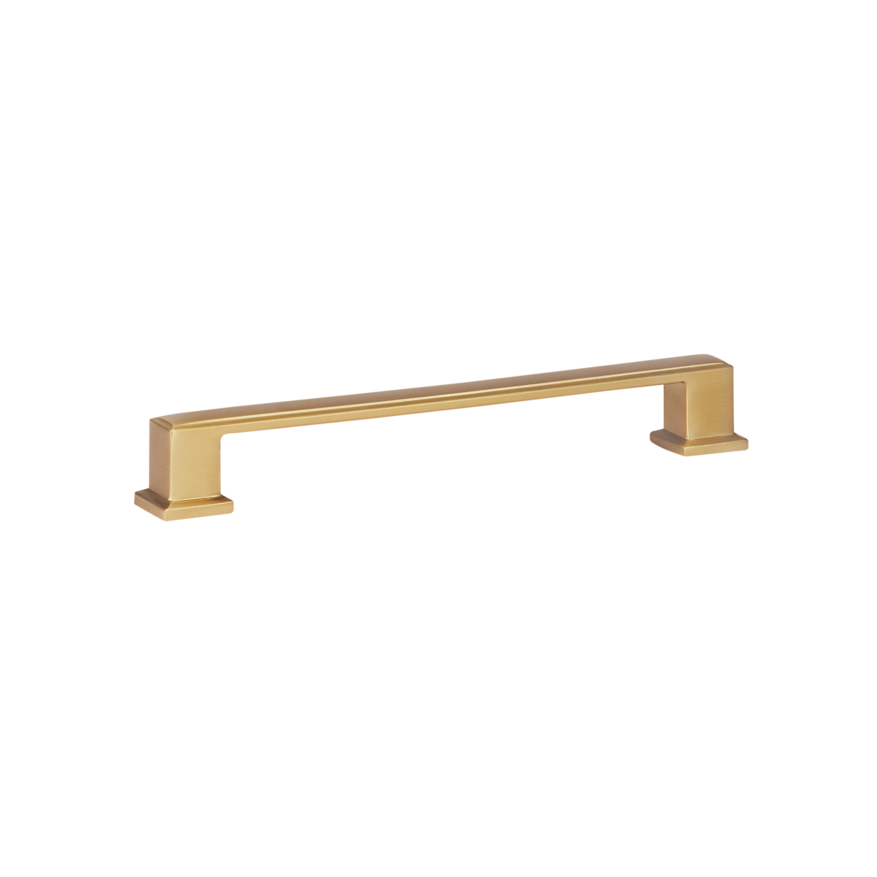 Momo Lucca D Handle 160mm in Brushed Satin Brass