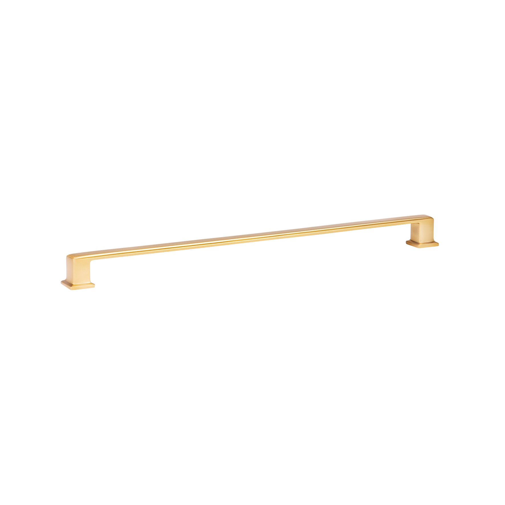 Momo Lucca D Handle 320mm in Brushed Satin Brass