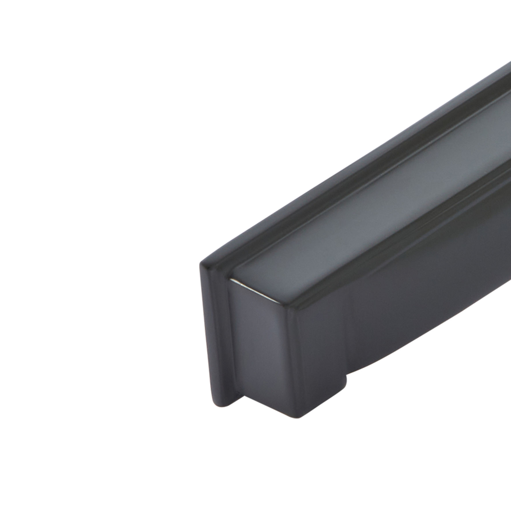 Momo Lucca Cup Pull 96mm in Matt Black (2)