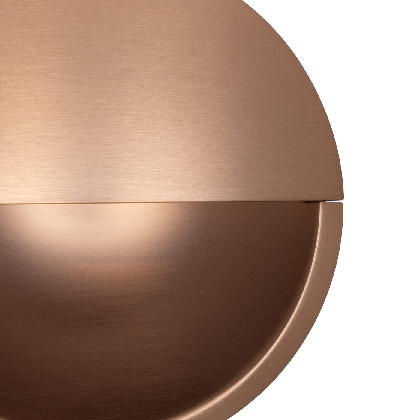 Momo Lidd Flush Pull 60mm in Brushed Dark Brass (1)