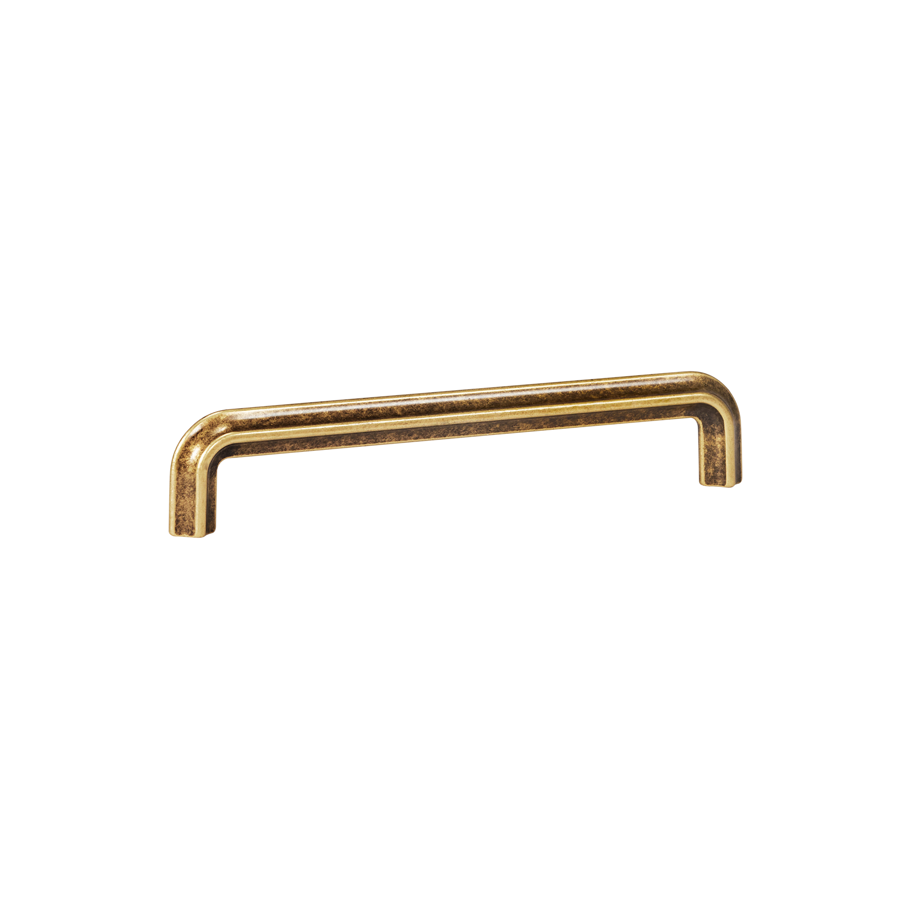 Momo Lumi D Handle 160mm In Antique Brass