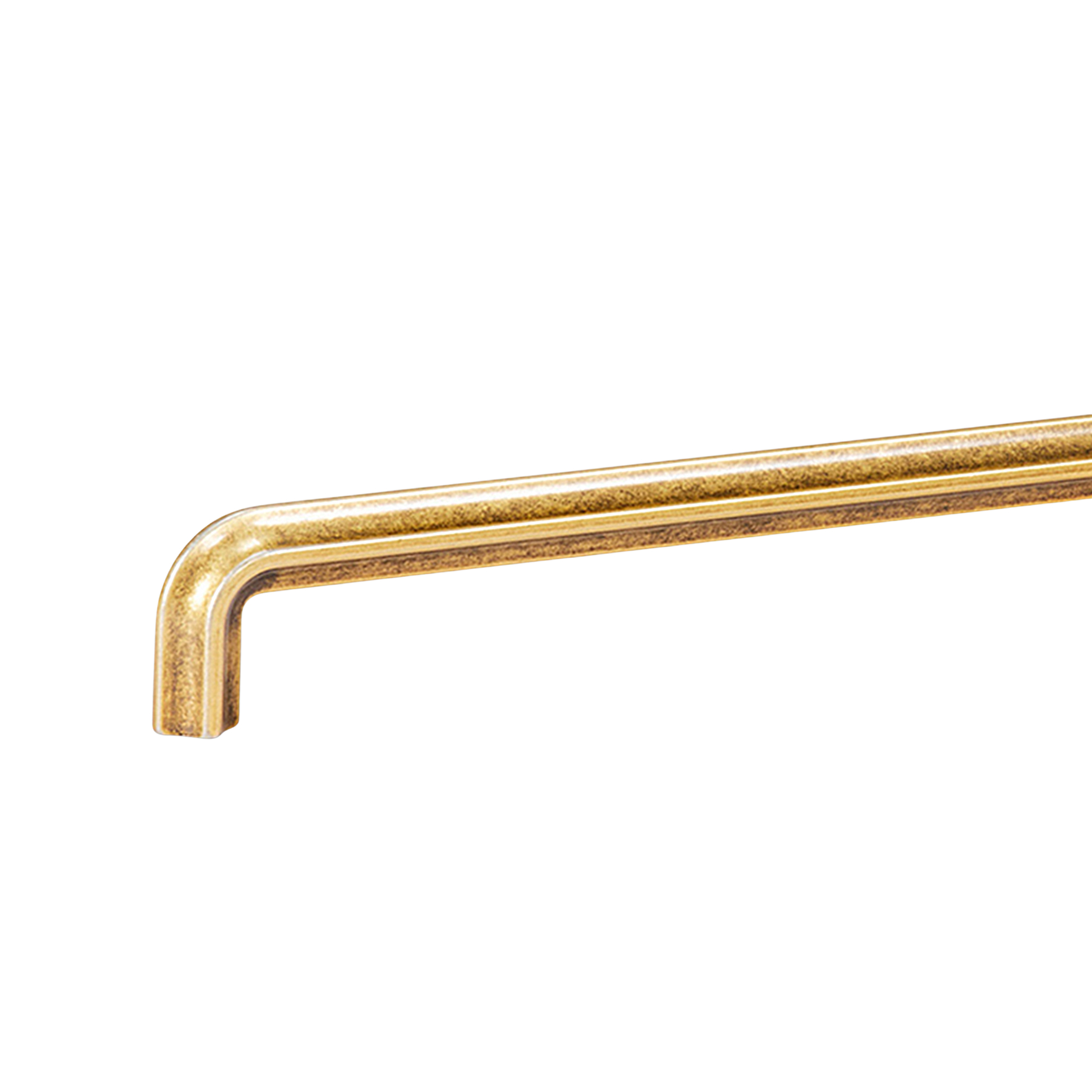 Momo Lumi D Handle 320mm in Antique Brass (2)