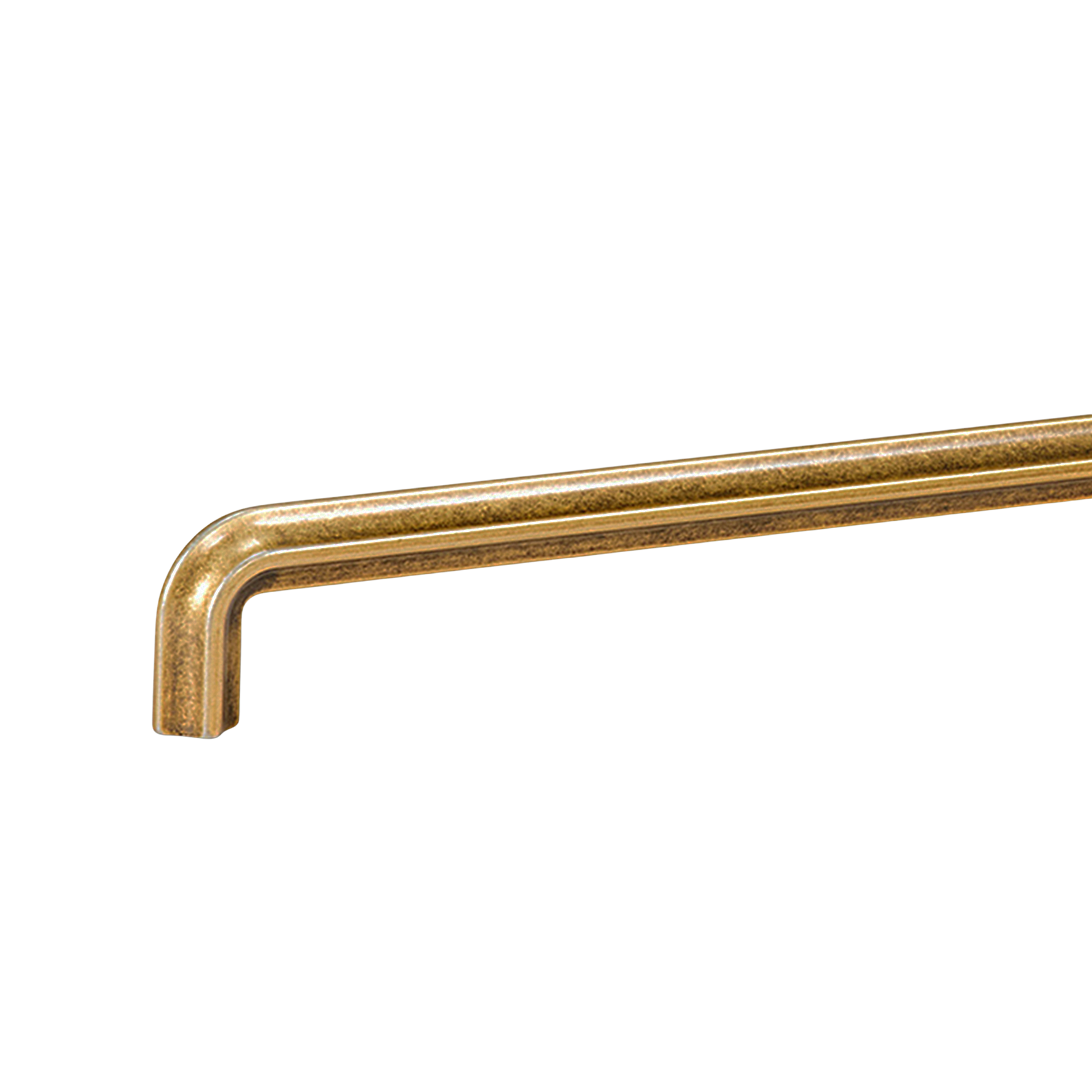 Momo Lumi D Handle 160mm in Antique Brass (2)