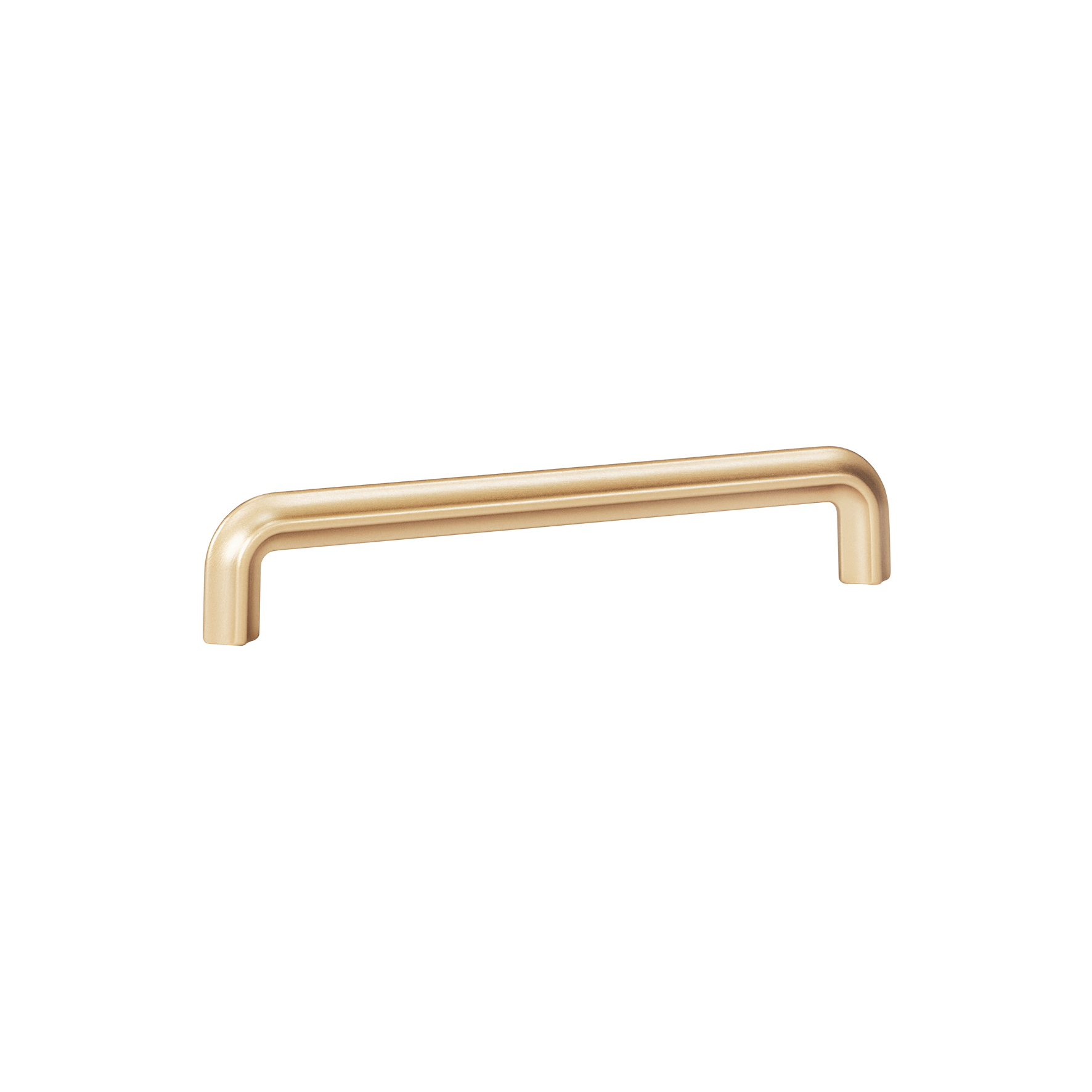 Momo Lumi D Handle 160mm In Satin Brass