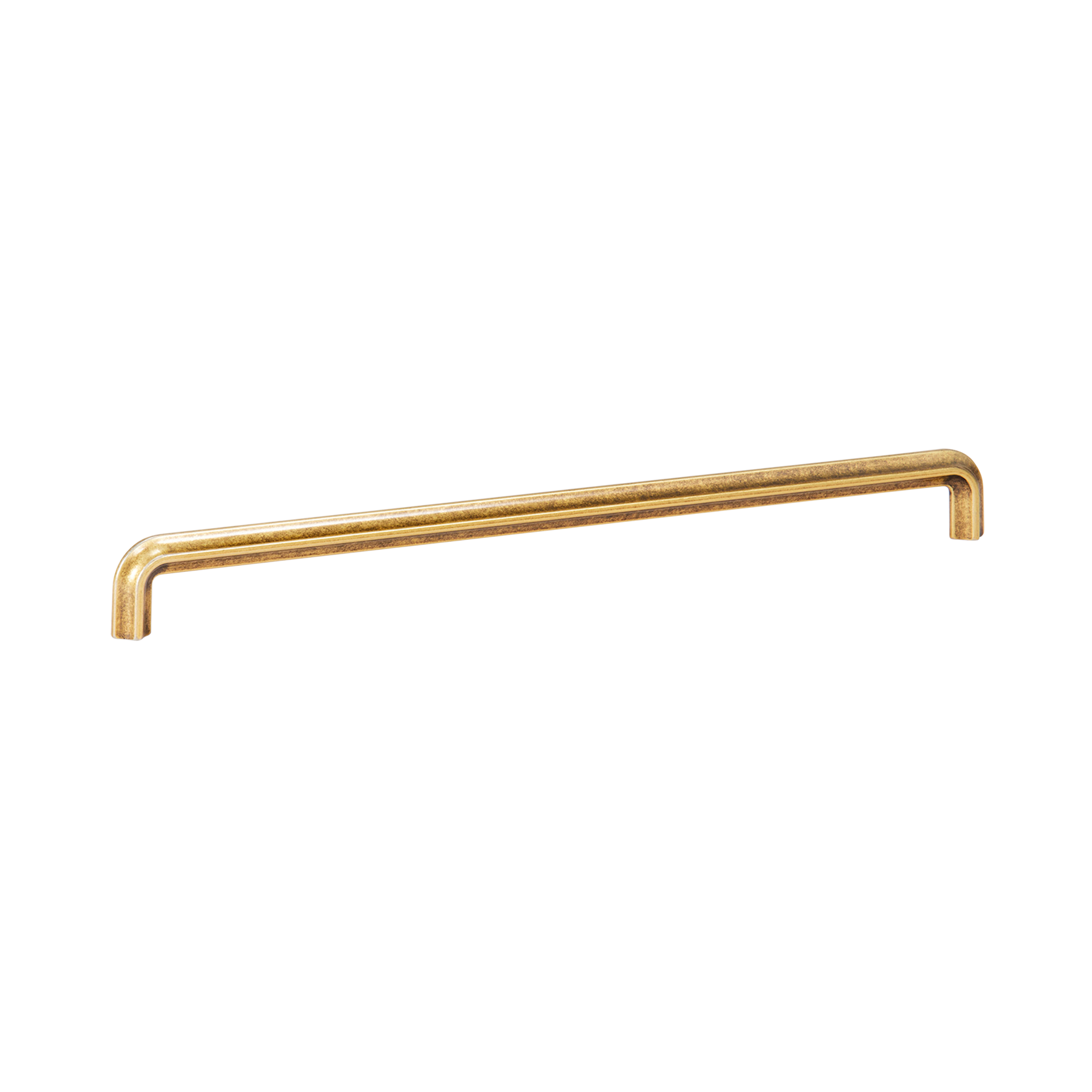 Momo Lumi D Handle 320mm In Antique Brass