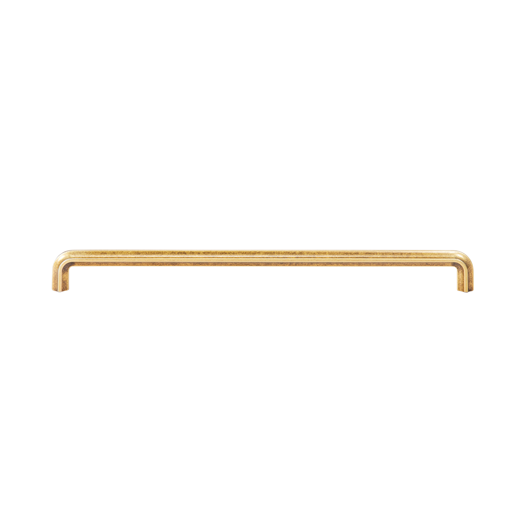 Momo Lumi D Handle 320mm In Antique Brass (1)