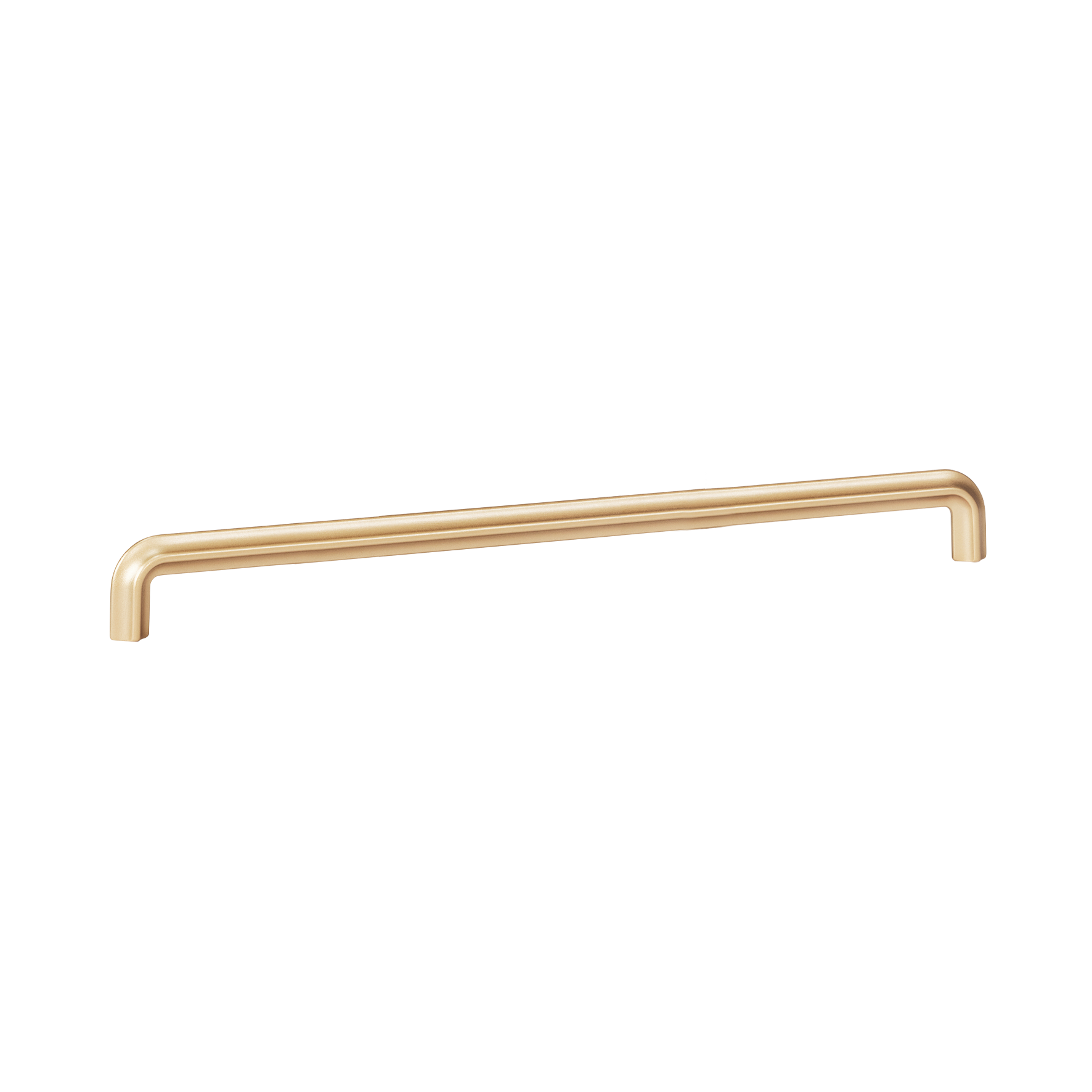 Momo Lumi D Handle 320mm in Satin Brass