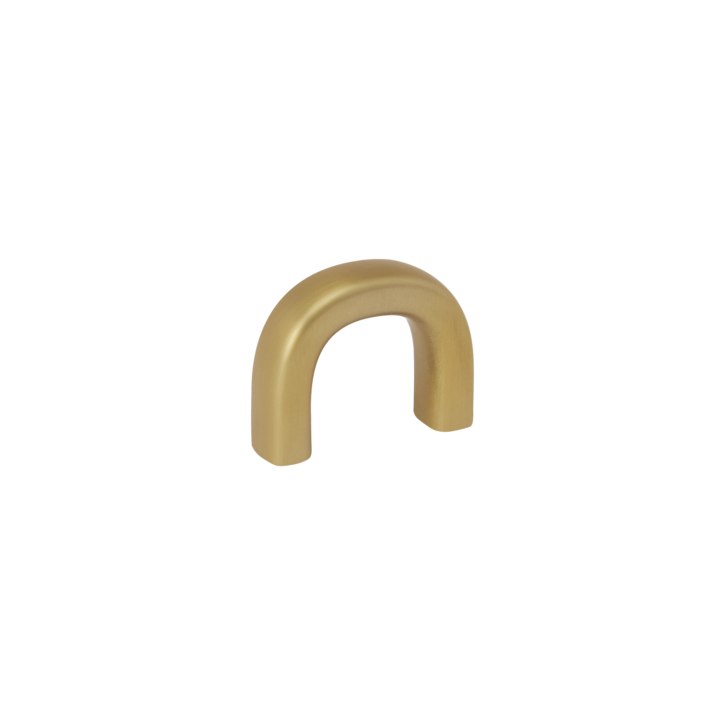 Momo Liora Loop Handle 32mm in Brushed Satin Brass