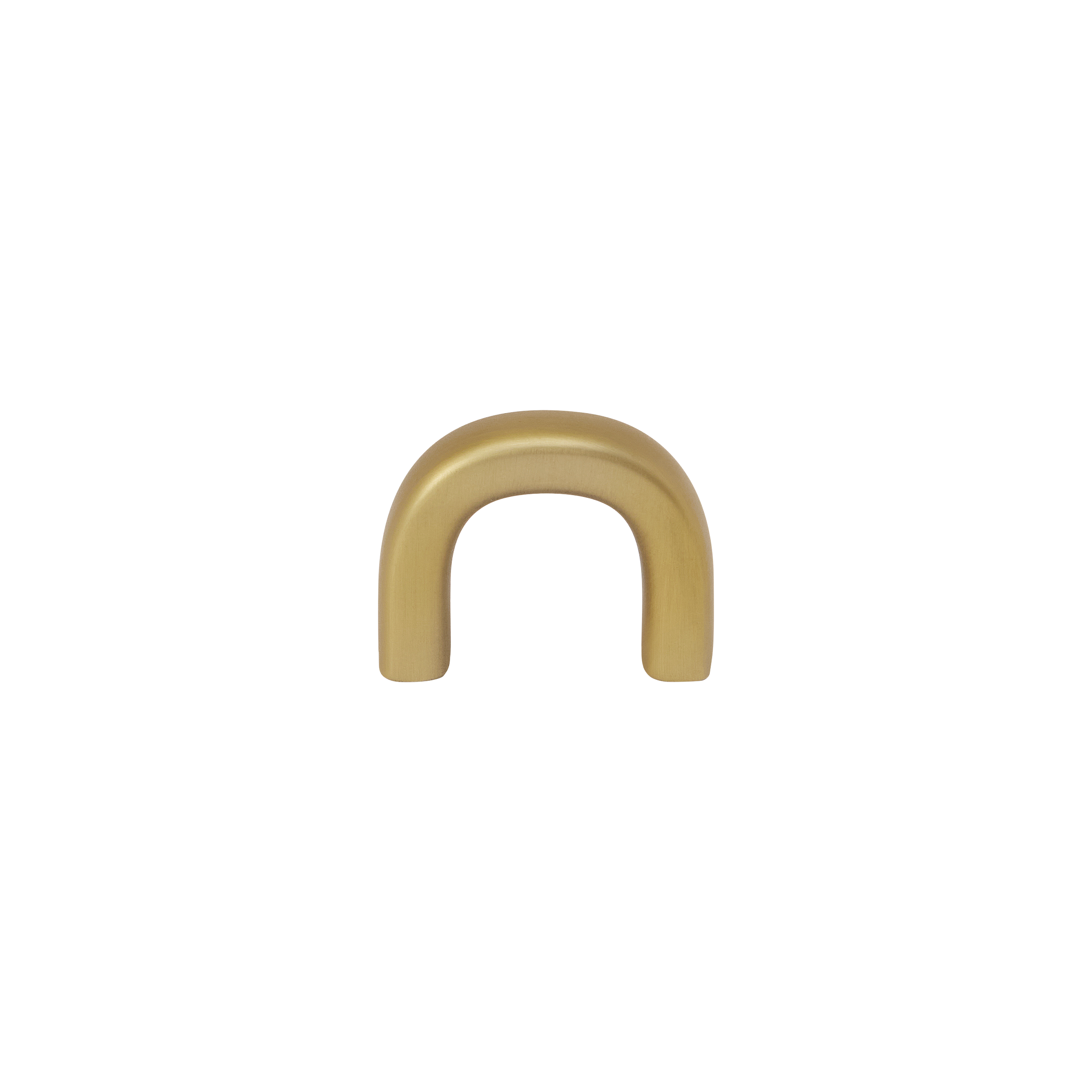 Momo Liora Loop Handle 32mm in Brushed Satin Brass (1)
