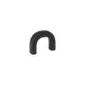 Momo Liora Loop Handle 32mm in Matt Black