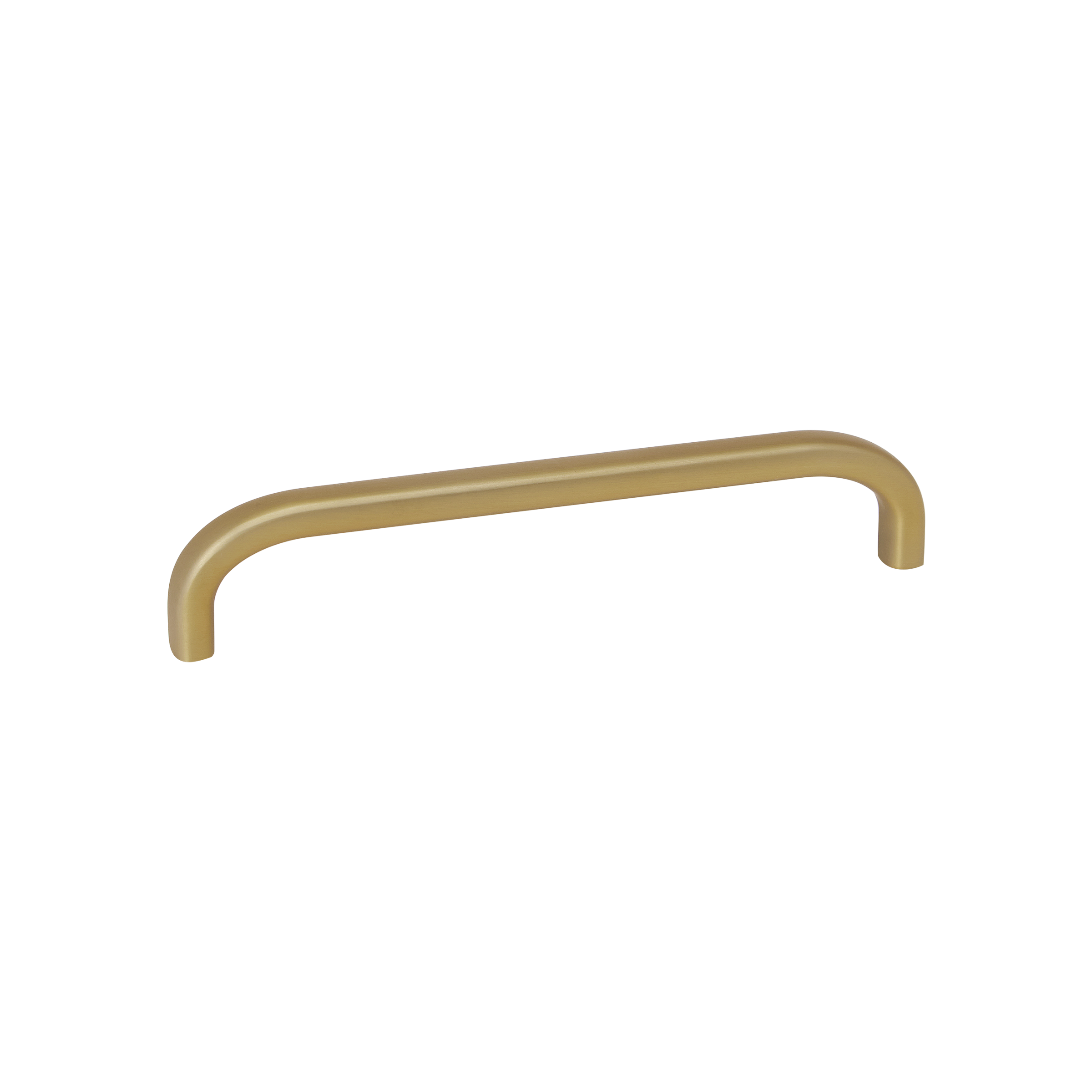 Momo Liora D Handle 160mm in Brushed Satin Brass
