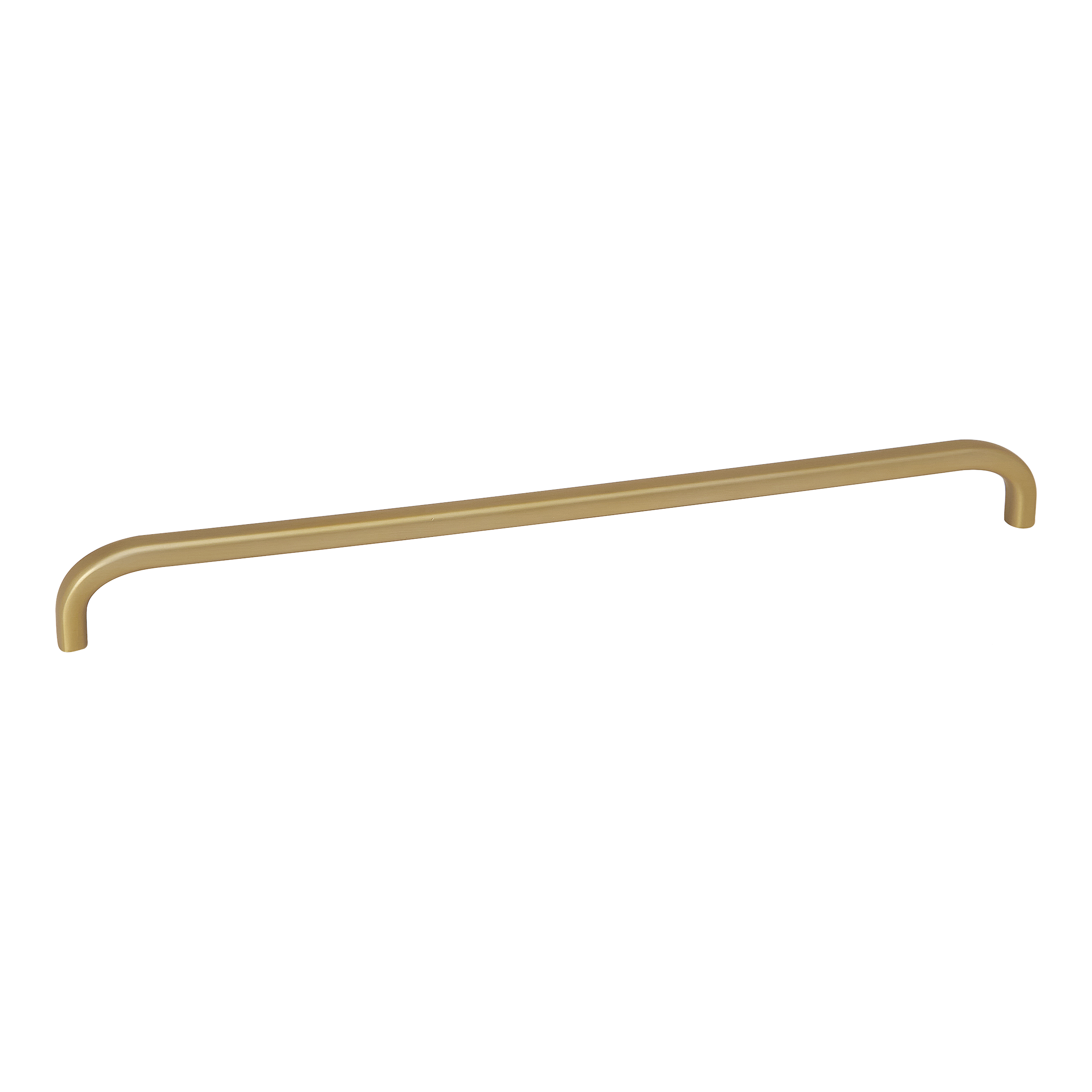 Momo Liora D Handle 320mm in Brushed Satin Brass