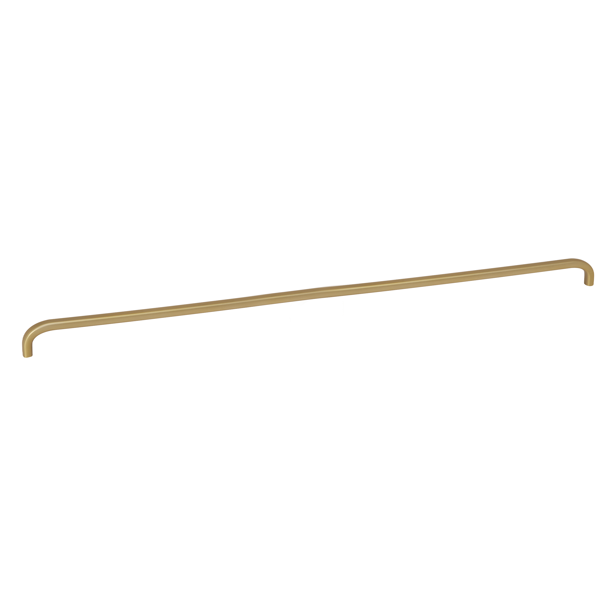 Momo Liora D Handle 608mm in Brushed Satin Brass