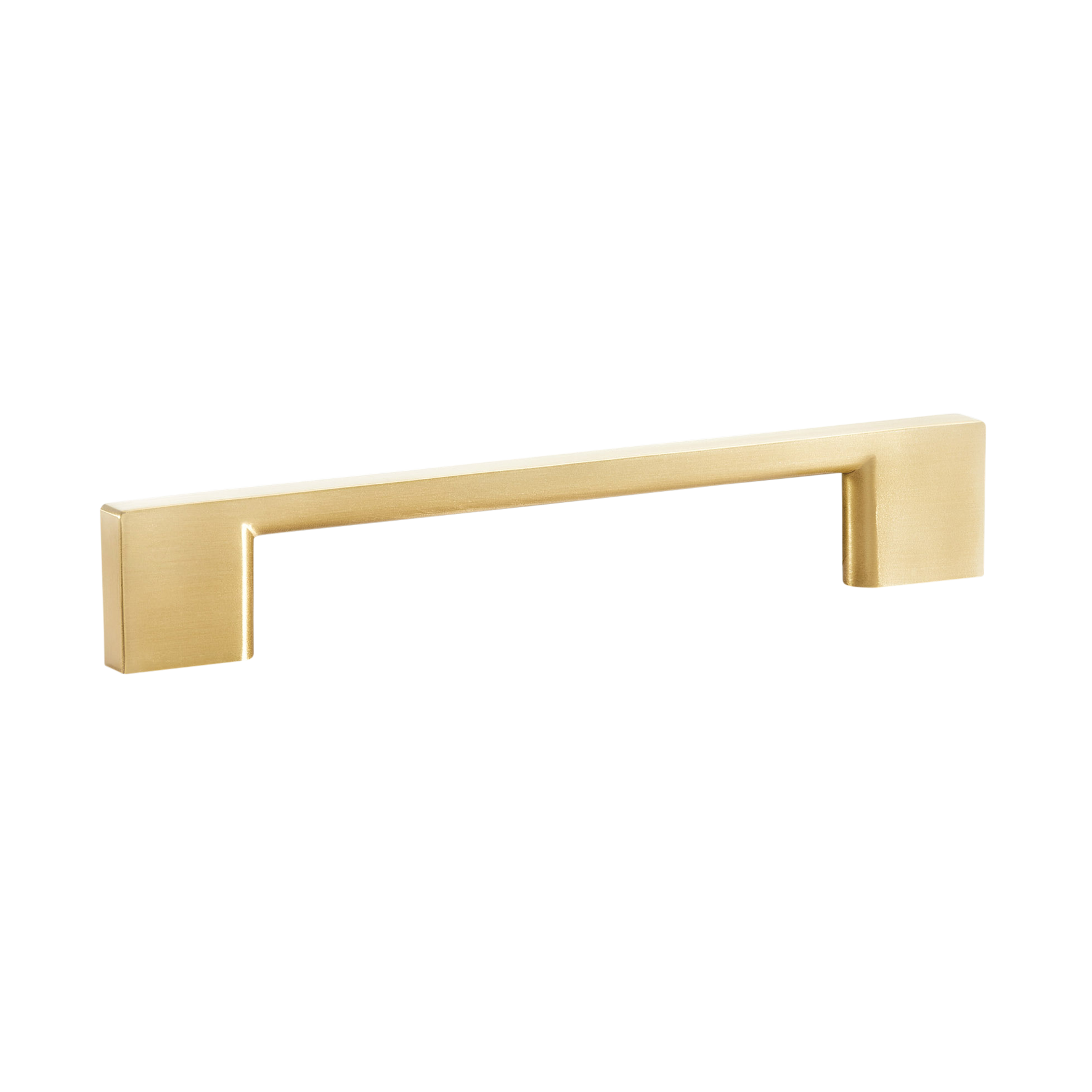 Momo Livorno D Handle 128mm In Brushed Matt Brass