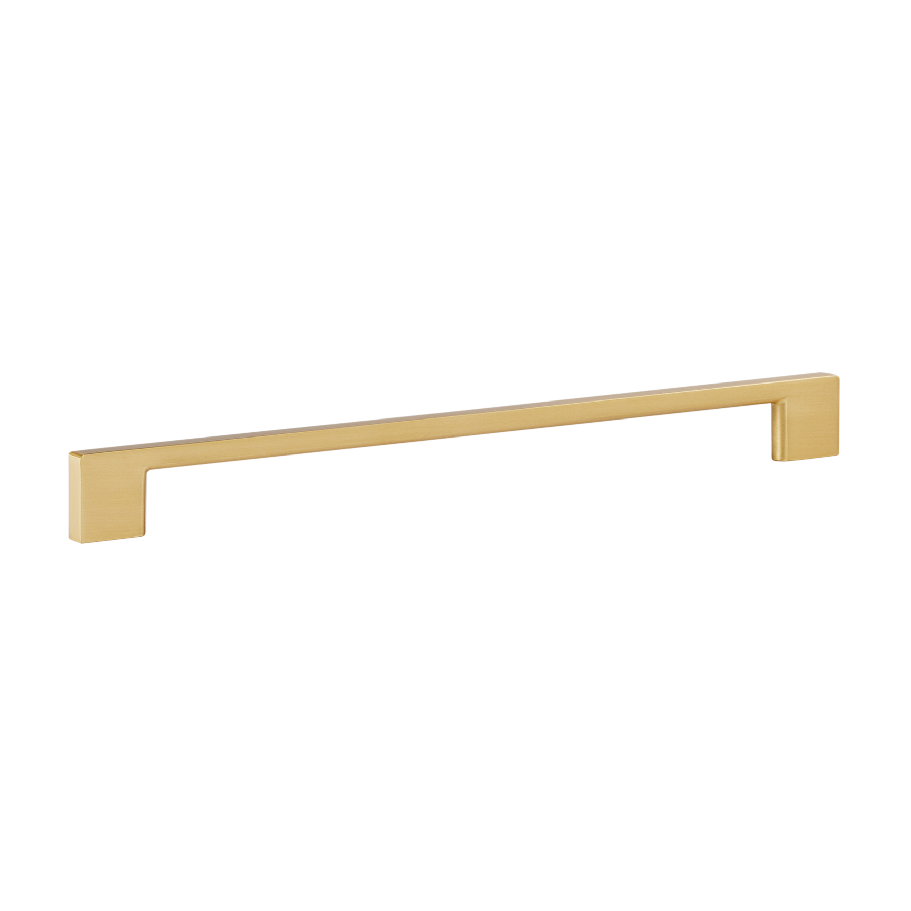 Momo Livorno D Handle 256mm In Brushed Matt Brass