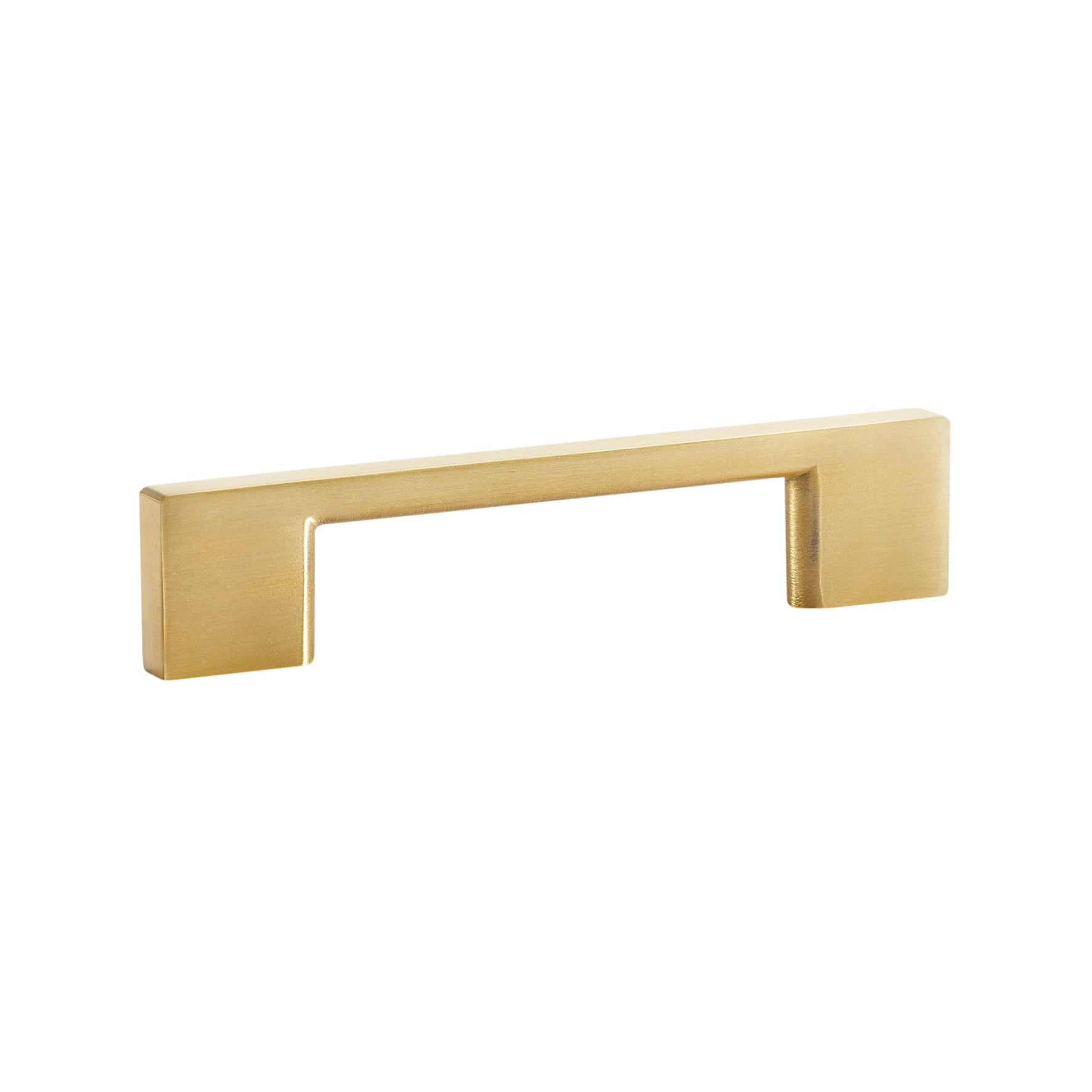 Momo Livorno D Handle 96mm In Brushed Matt Brass