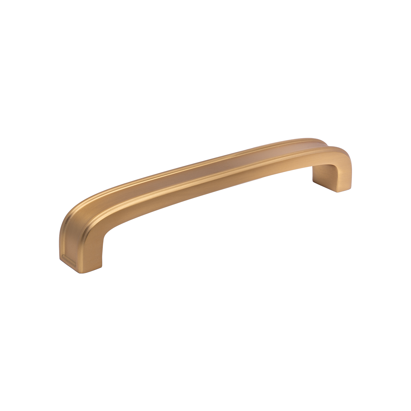 Momo Monaco D Handle 160mm in Brushed Satin Brass