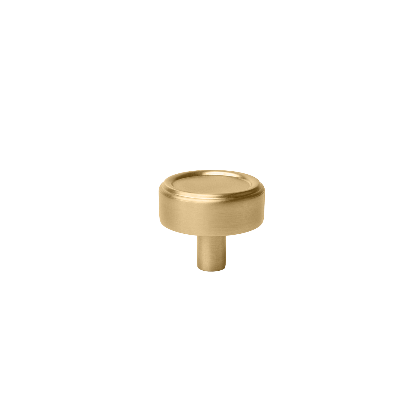 Momo Monaco Round Knob 36mm in Brushed Satin Brass (1)