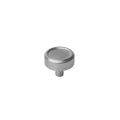 Momo Monaco Round Knob 36mm in Dull Brushed Nickel