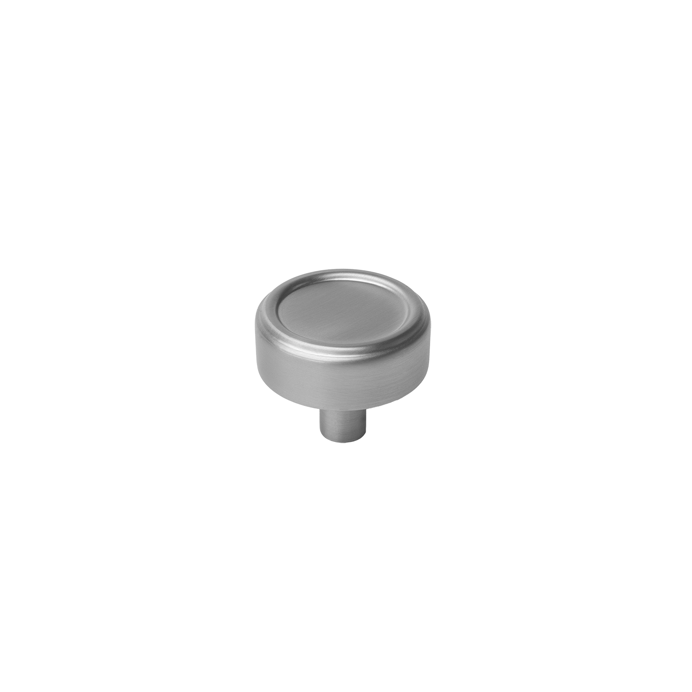 Momo Monaco Round Knob 36mm in Dull Brushed Nickel
