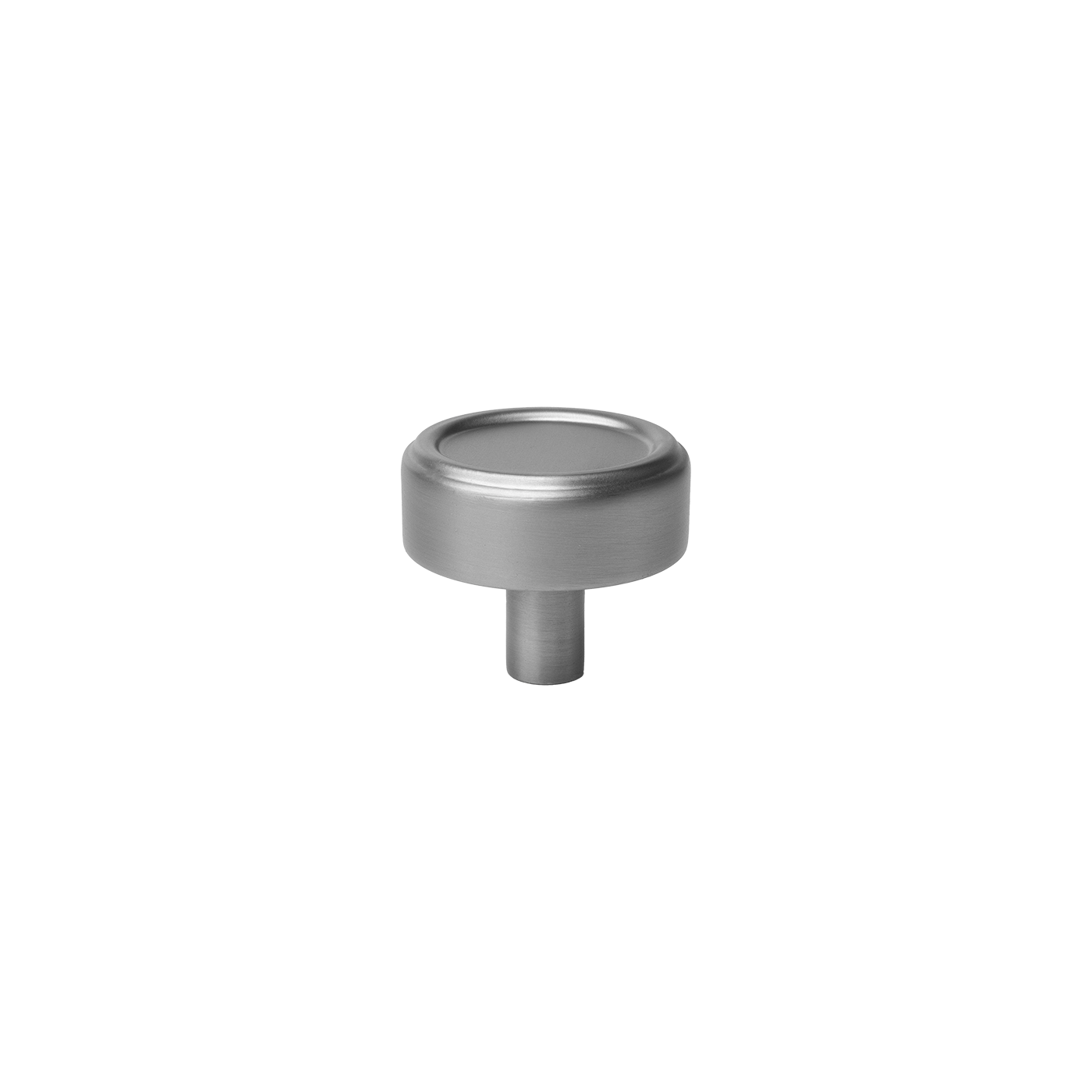 Momo Monaco Round Knob 36mm in Dull Brushed Nickel (1)