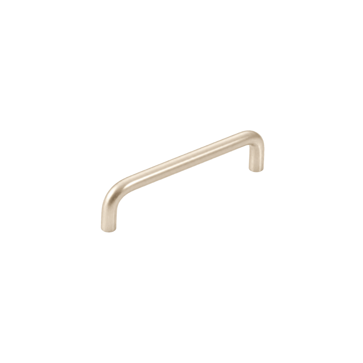 Momo Baltimore D Handle 128mm in Brushed Nickel
