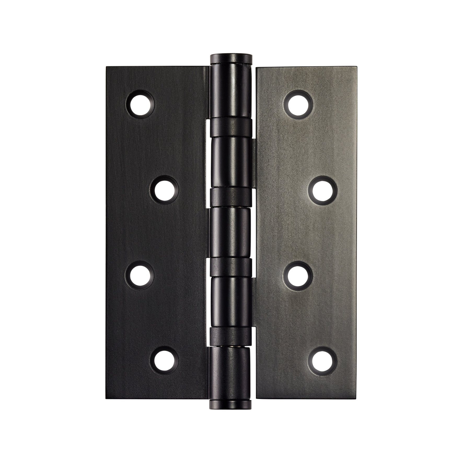Momo Solid Brass Hinge 100mm x 76mm In Matt Black