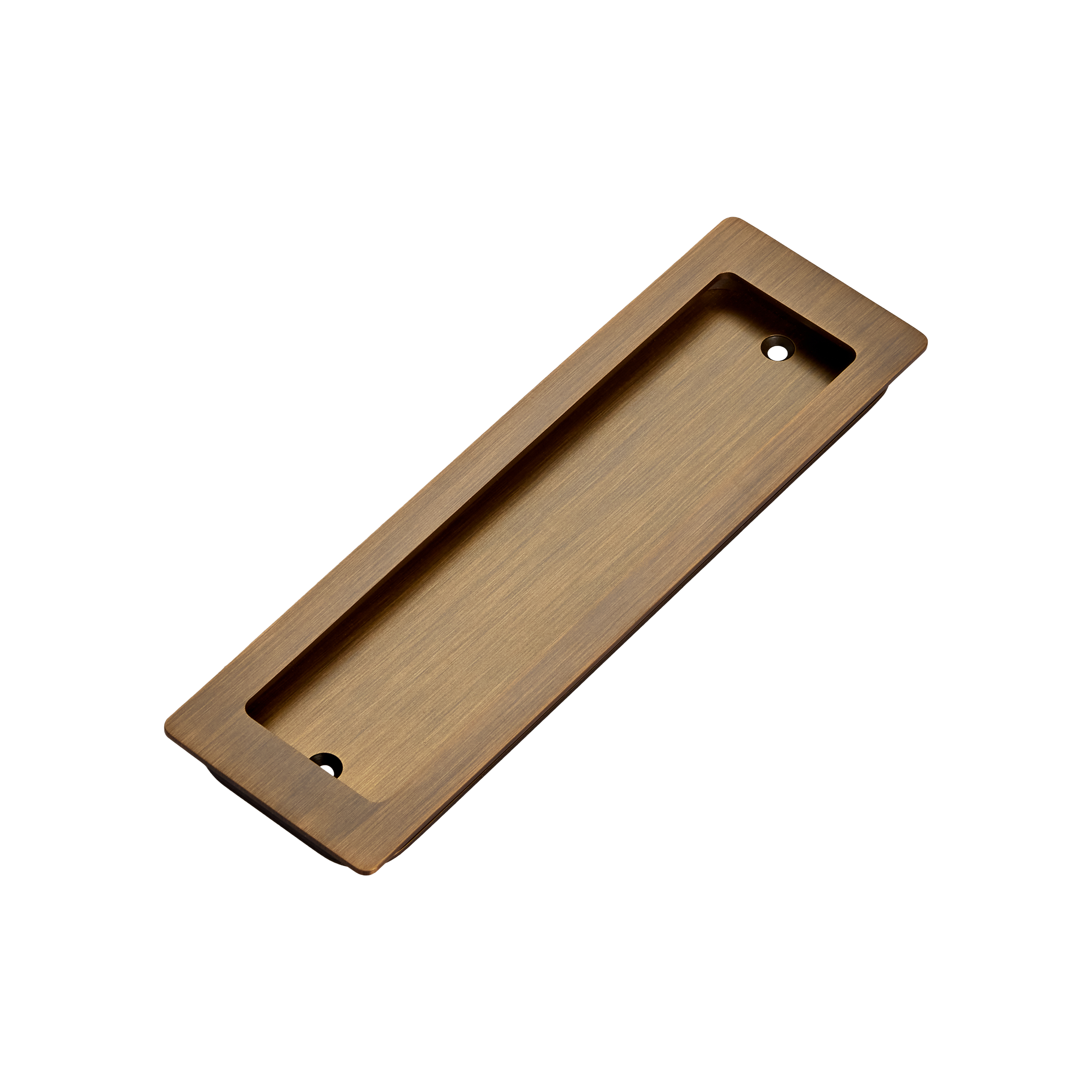 Momo Handles Cavity Slider Flush Pull Bronze