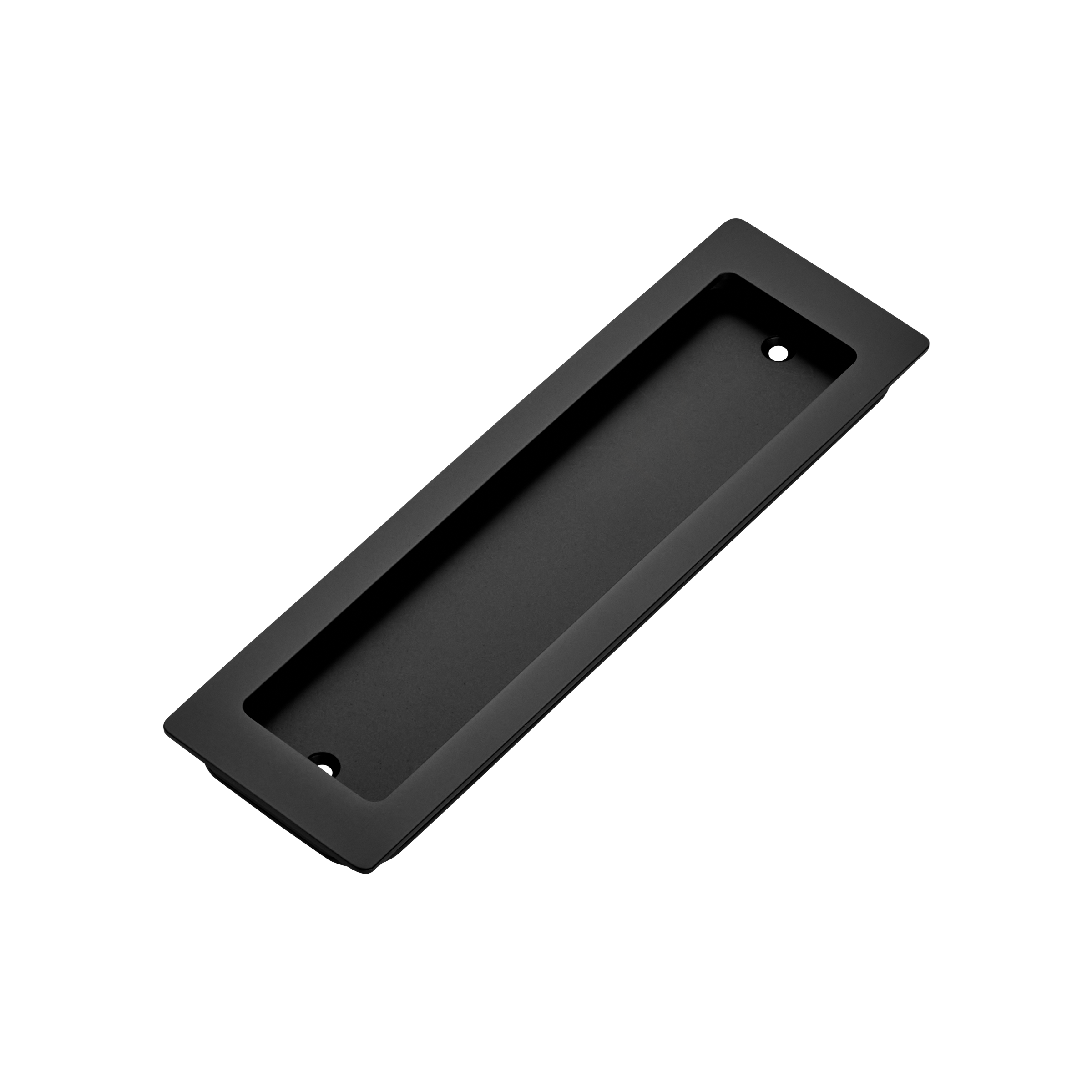 Momo Handles Cavity Slider Flush Pull Matt Black (1)