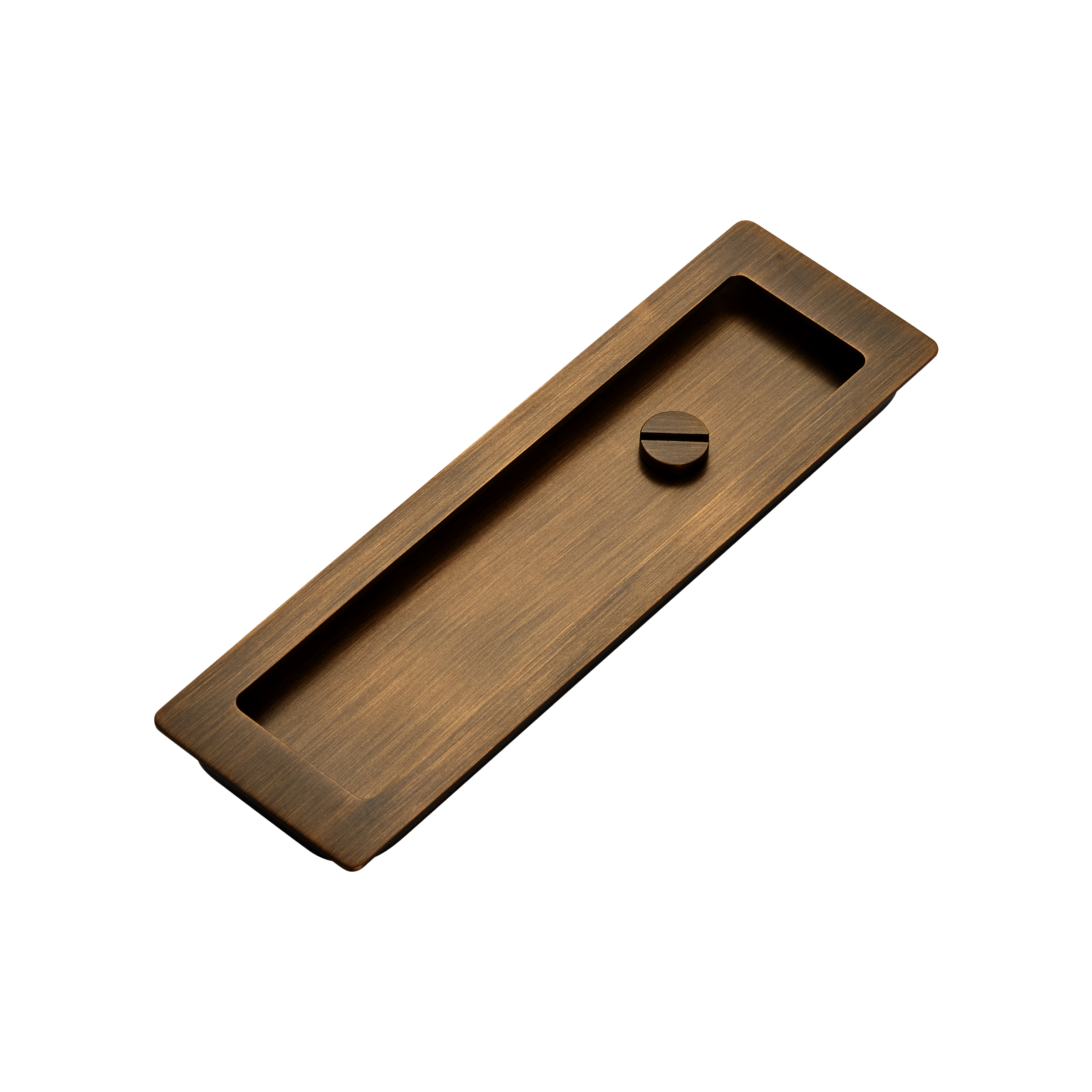 Momo Handles Cavity Slider Flush Pull Privacy Lock Kit Bronze (1)