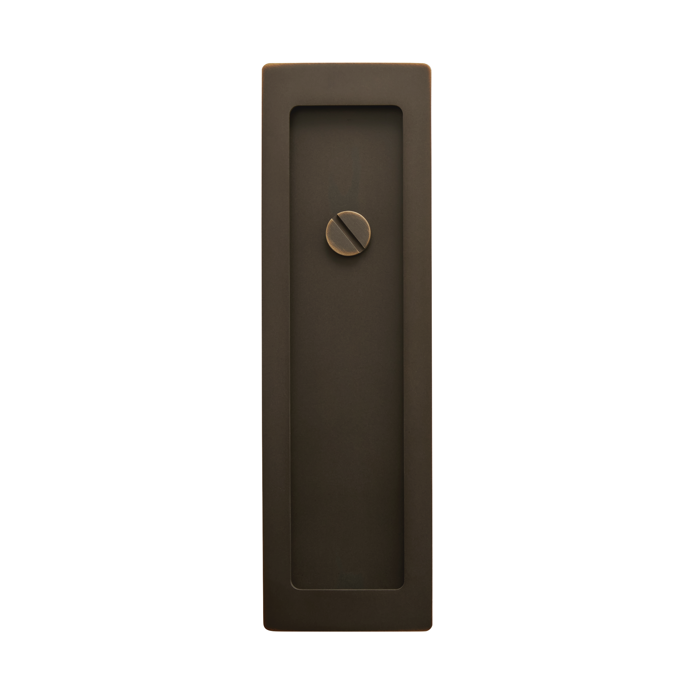 Momo Handles Cavity Slider Flush Pull Privacy Lock kit Dark Bronze (3)