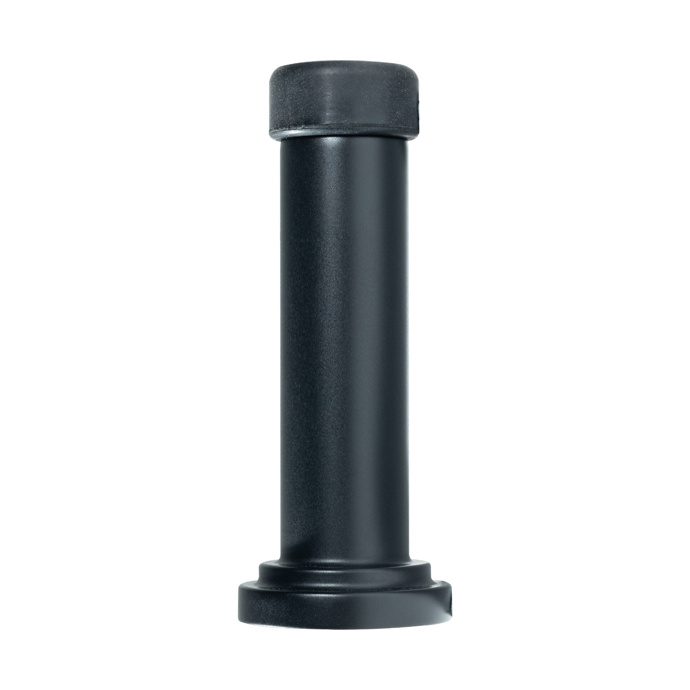 Momo Handles Solid Brass Door Stop 85mm in Matt Black