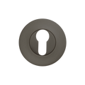 Momo Euro Cylinder Escutcheon Set Gunmetal