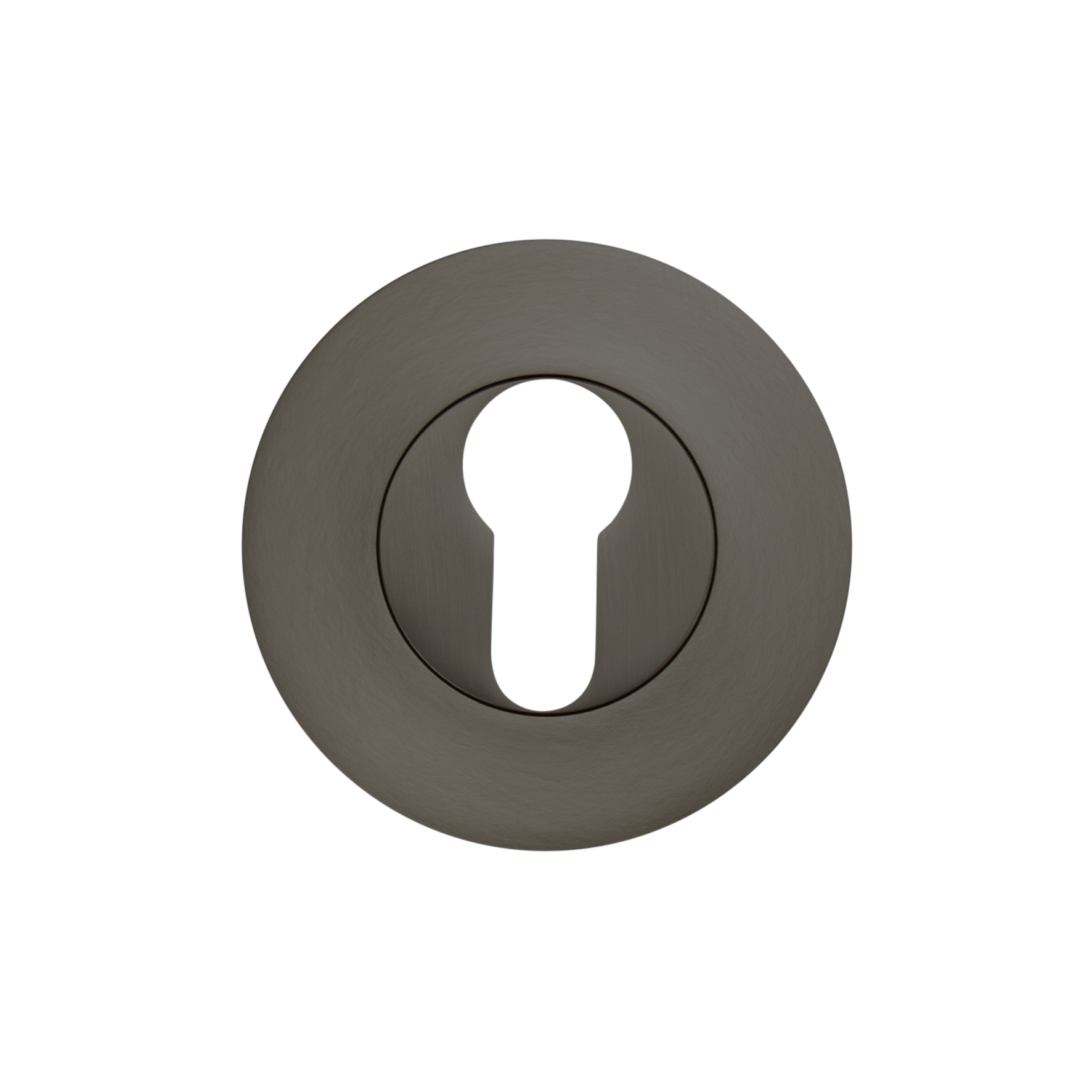 Momo Euro Cylinder Escutcheon Set Gunmetal