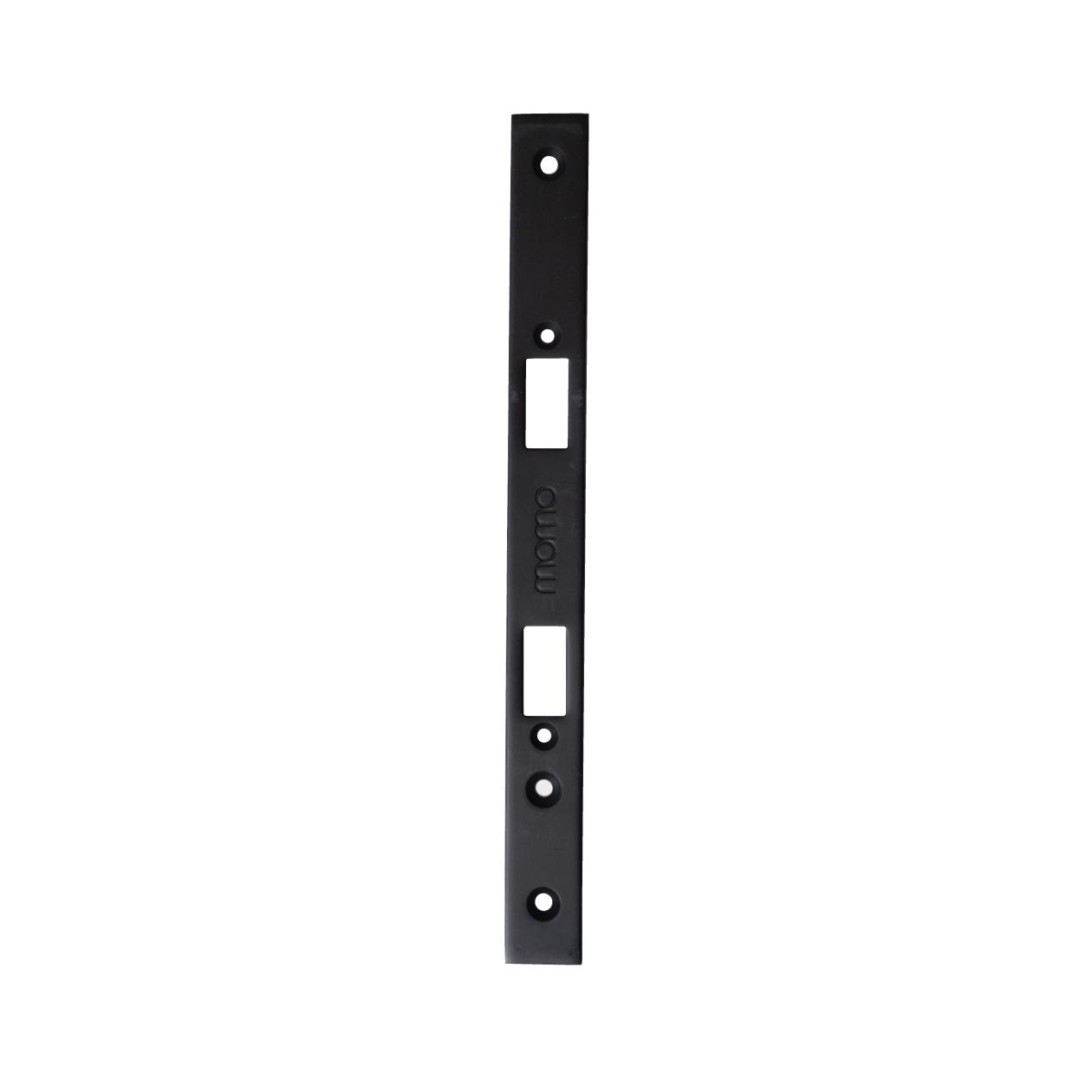 Momo Mortice Lock Forend Plate For Use With Euro Cylinder Matt Black