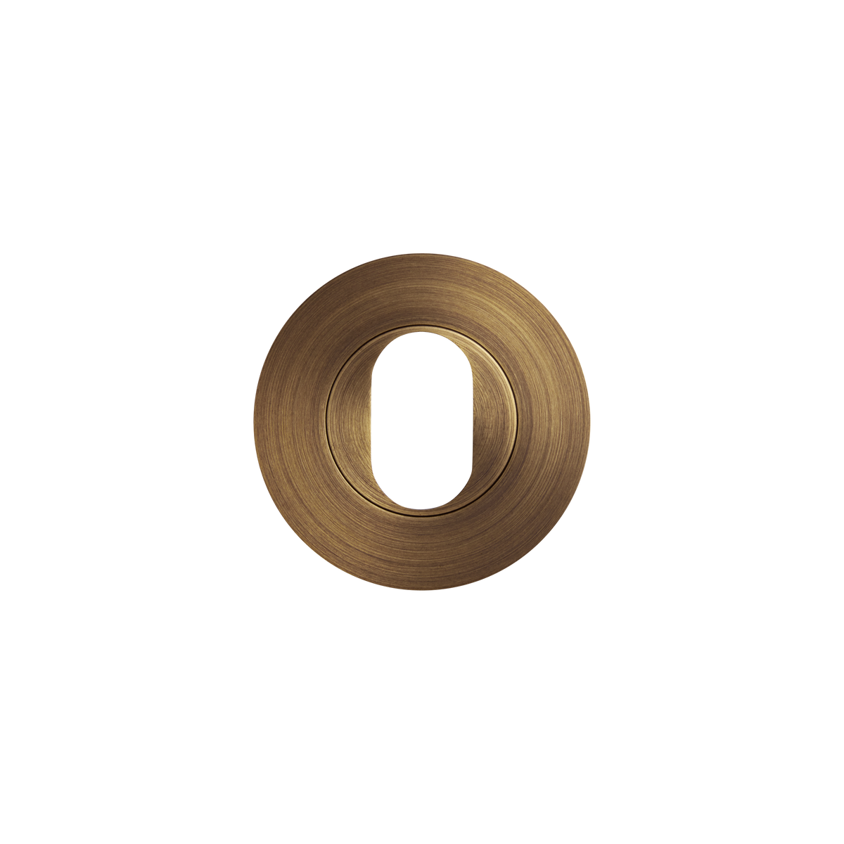 Momo Oval Cylinder Escutcheon Set Bronze