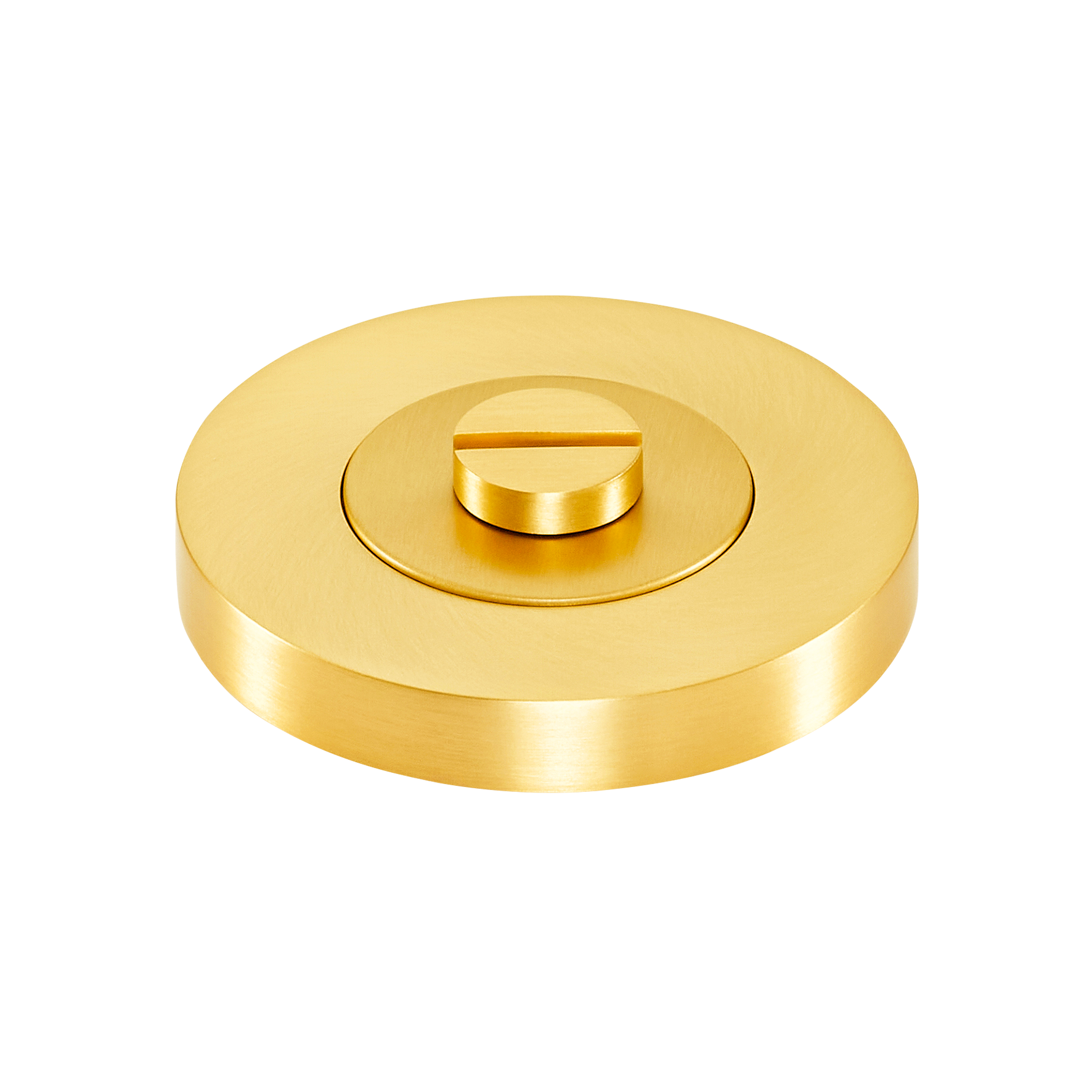 Momo Privacy Thumb Turn Set Brushed Satin Brass (3)