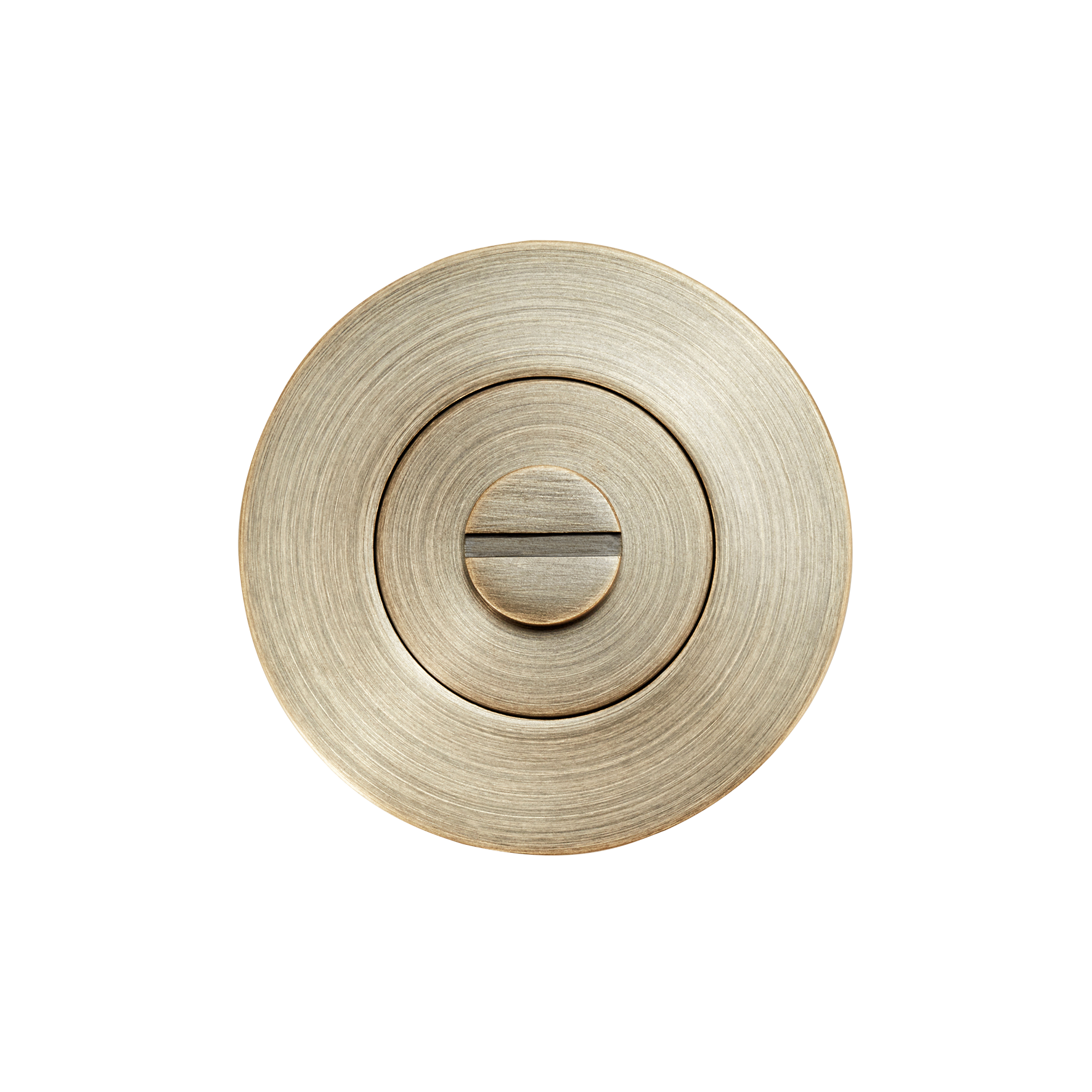 Momo Privacy Thumb Turn Set Dark Brushed Brass (2)