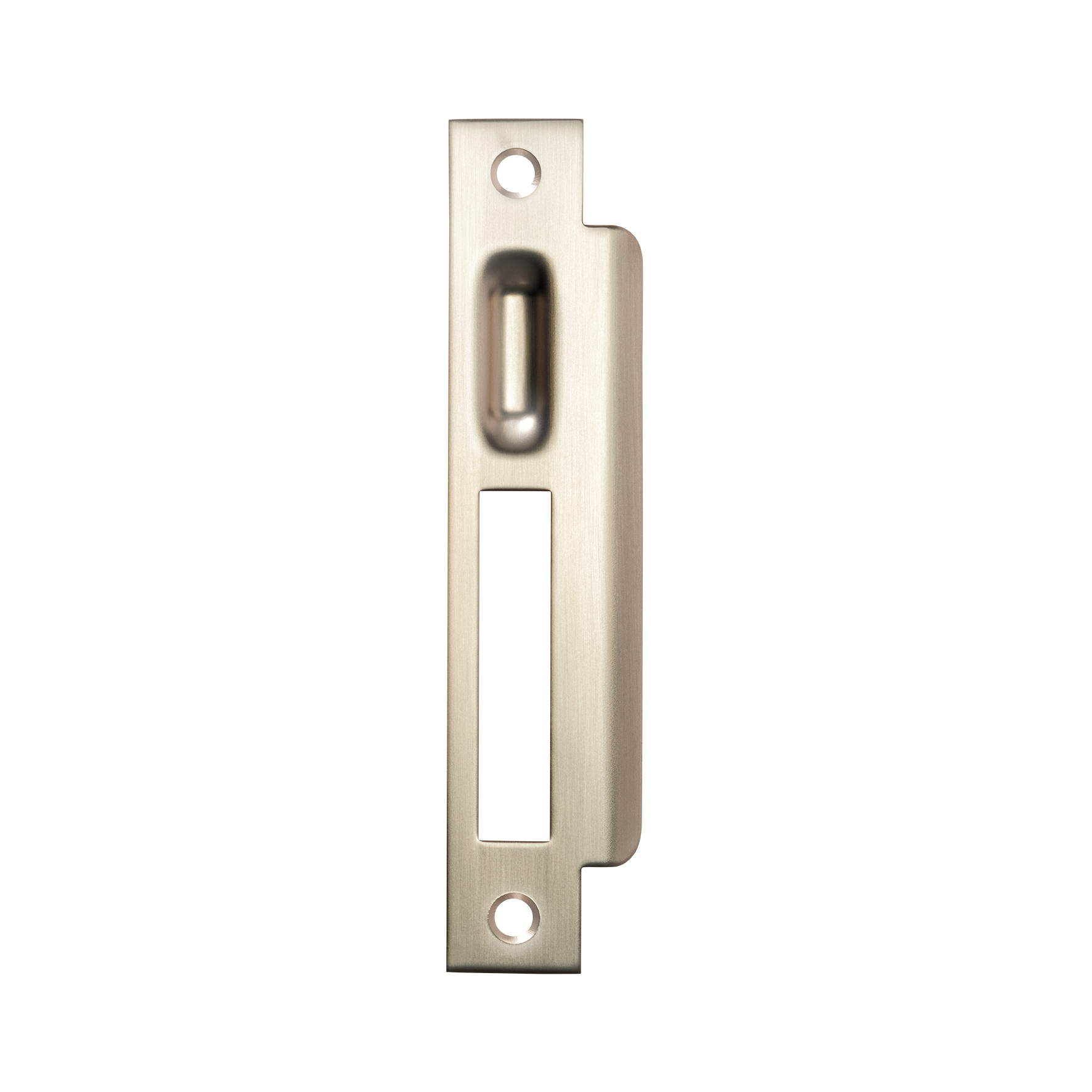 Momo Roller Mortice Lock Right Hand Strike Plate Dull Brushed Nickel