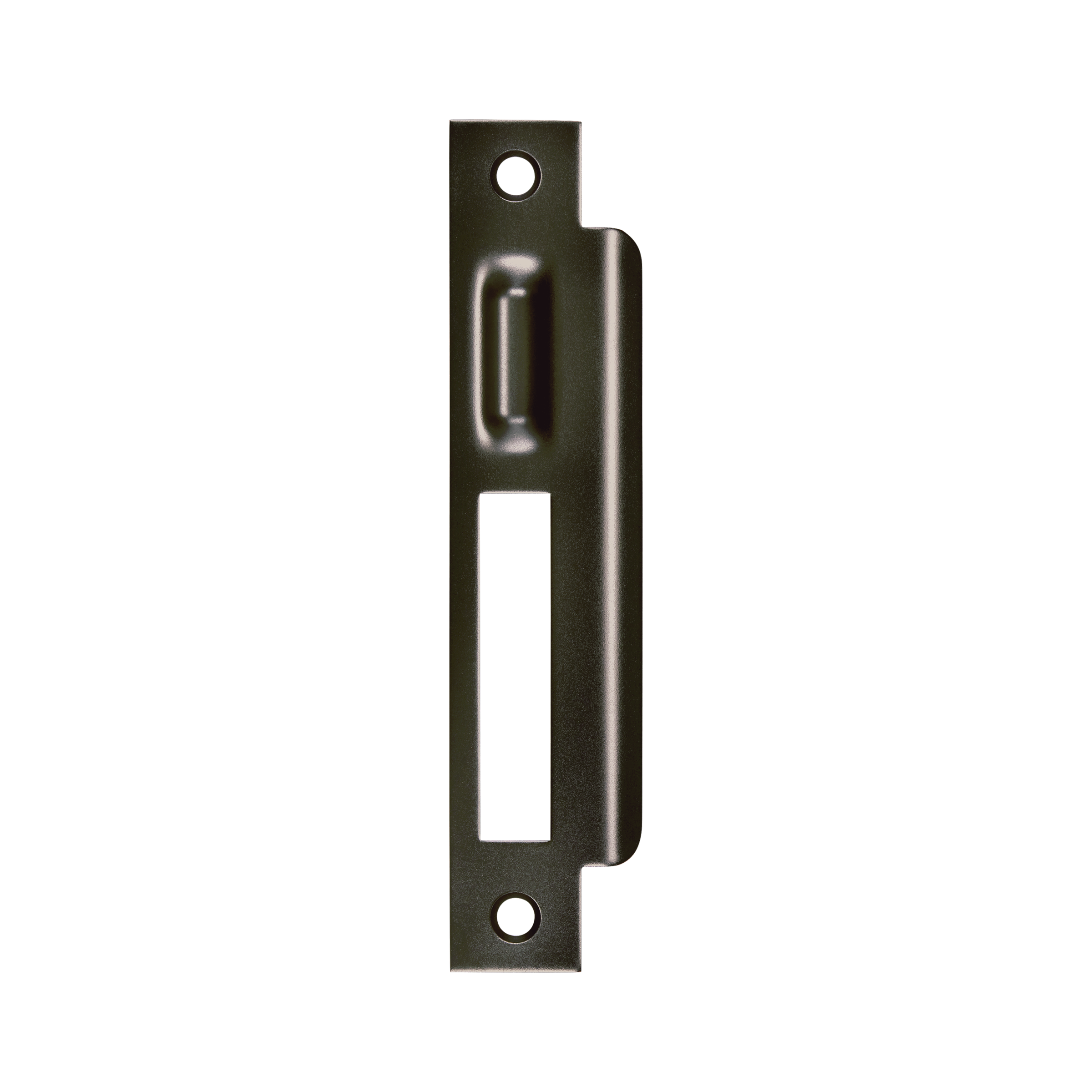Momo Roller Mortice Lock Right Hand Strike Plate Dark Bronze