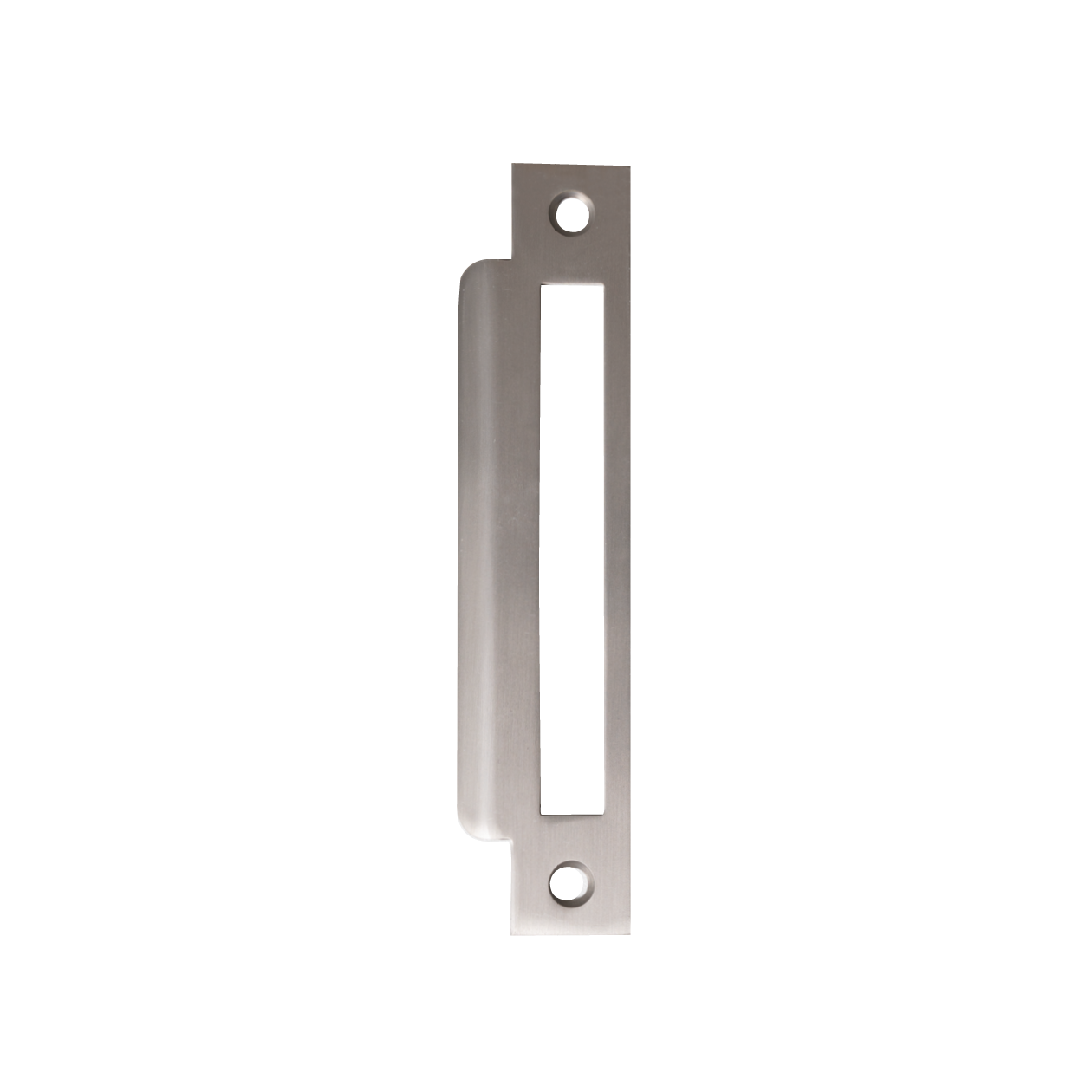 Momo Mortice Lock Universal Strike Plate Dull Brushed Nickel