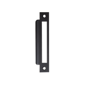 Momo Mortice Lock Universal Strike Plate Matt Black