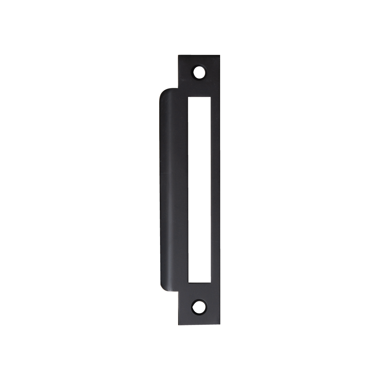 Momo Mortice Lock Universal Strike Plate Matt Black