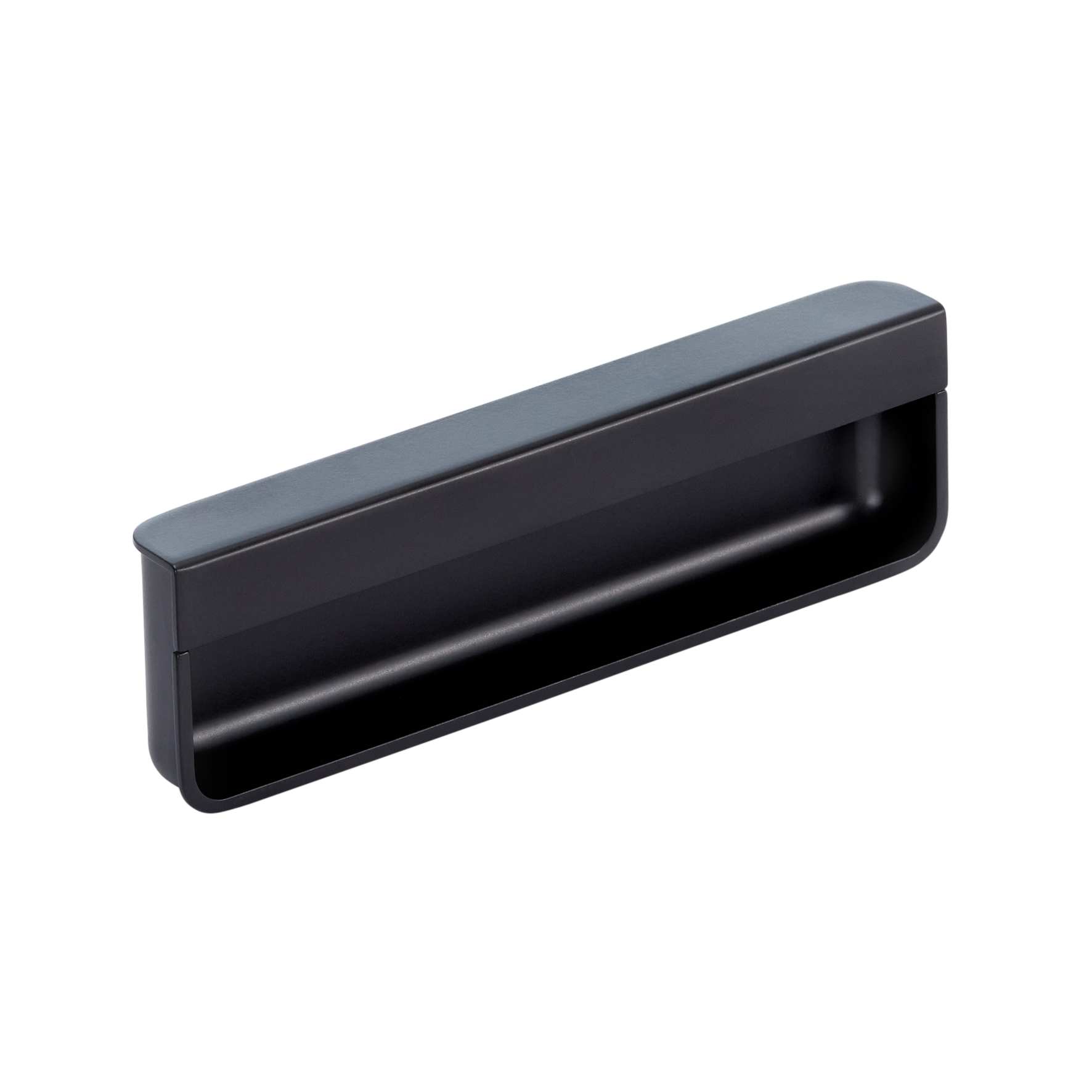 Momo Moule Edge Flush 128mm in Matt Black