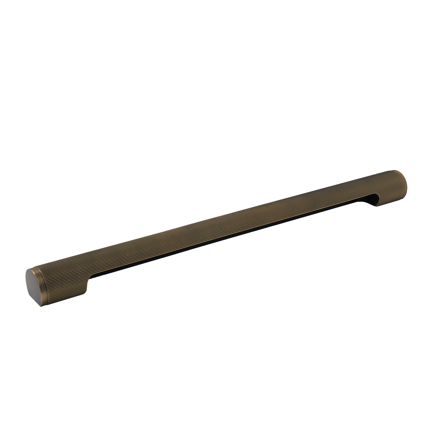 Momo Manhattan Pull Handle 320mm in Dark Brushed Brass