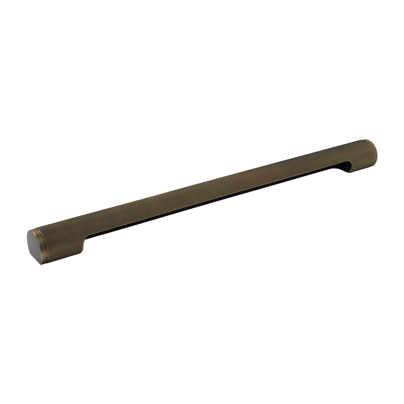 Momo Manhattan Pull Handle 320mm in Dark Brushed Brass