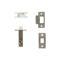 Momo Tubular Latch Accessories Set with Screws Dull Brushed Nickel