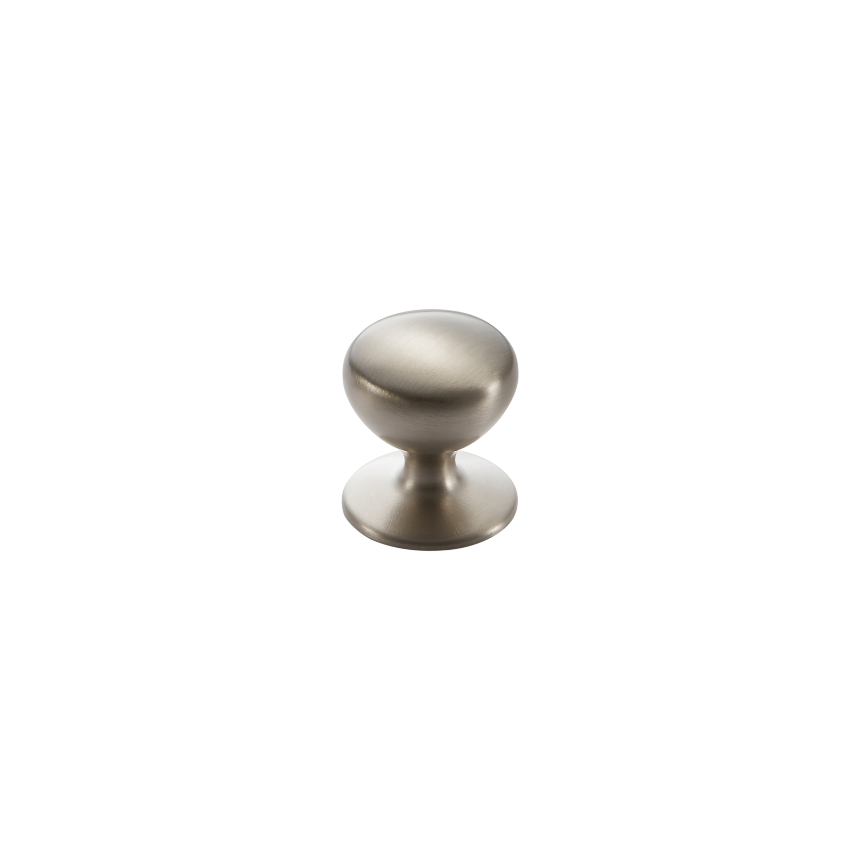 Momo New Hampton Round Knob 32mm in Dull Brushed Nickel
